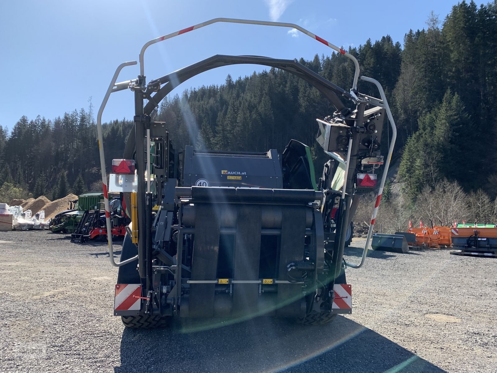 Press-/Wickelkombination del tipo Fendt Rundballenpresse Rotana 130F Combi, Gebrauchtmaschine In Eben (Immagine 8)