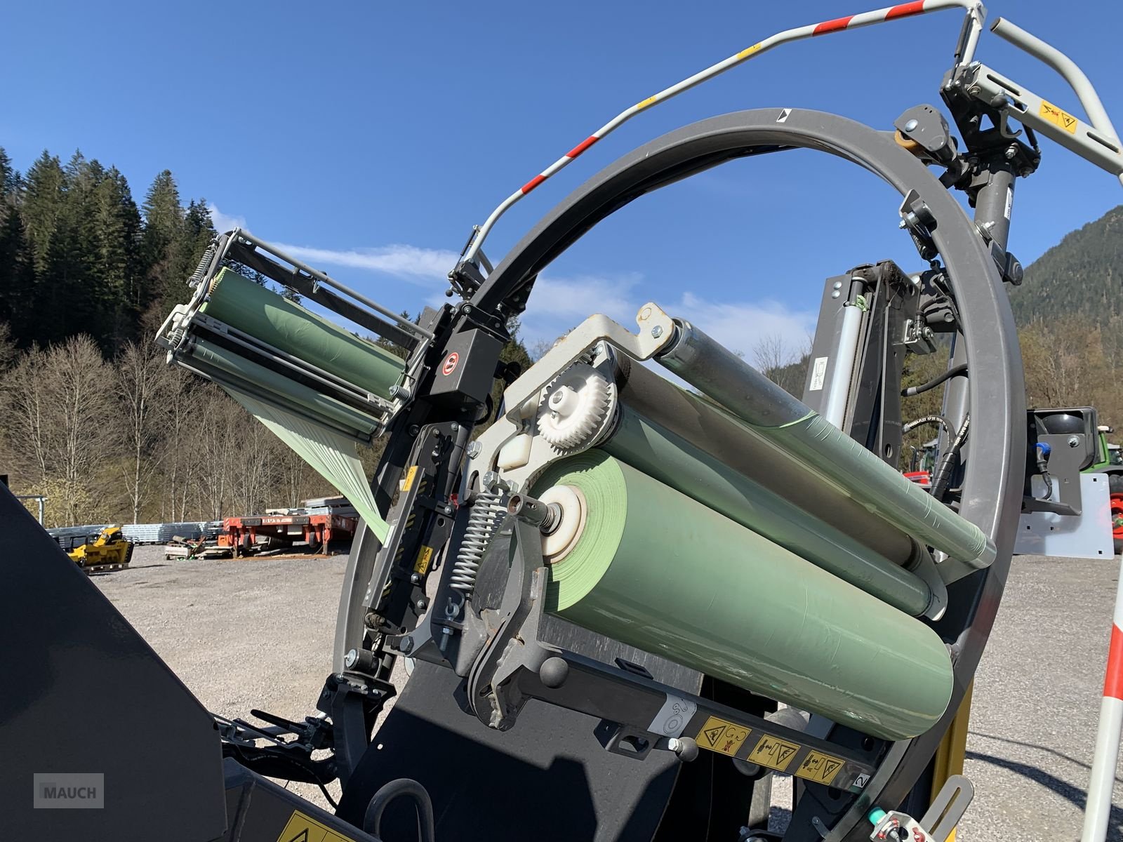 Press-/Wickelkombination del tipo Fendt Rundballenpresse Rotana 130F Combi, Gebrauchtmaschine In Eben (Immagine 12)