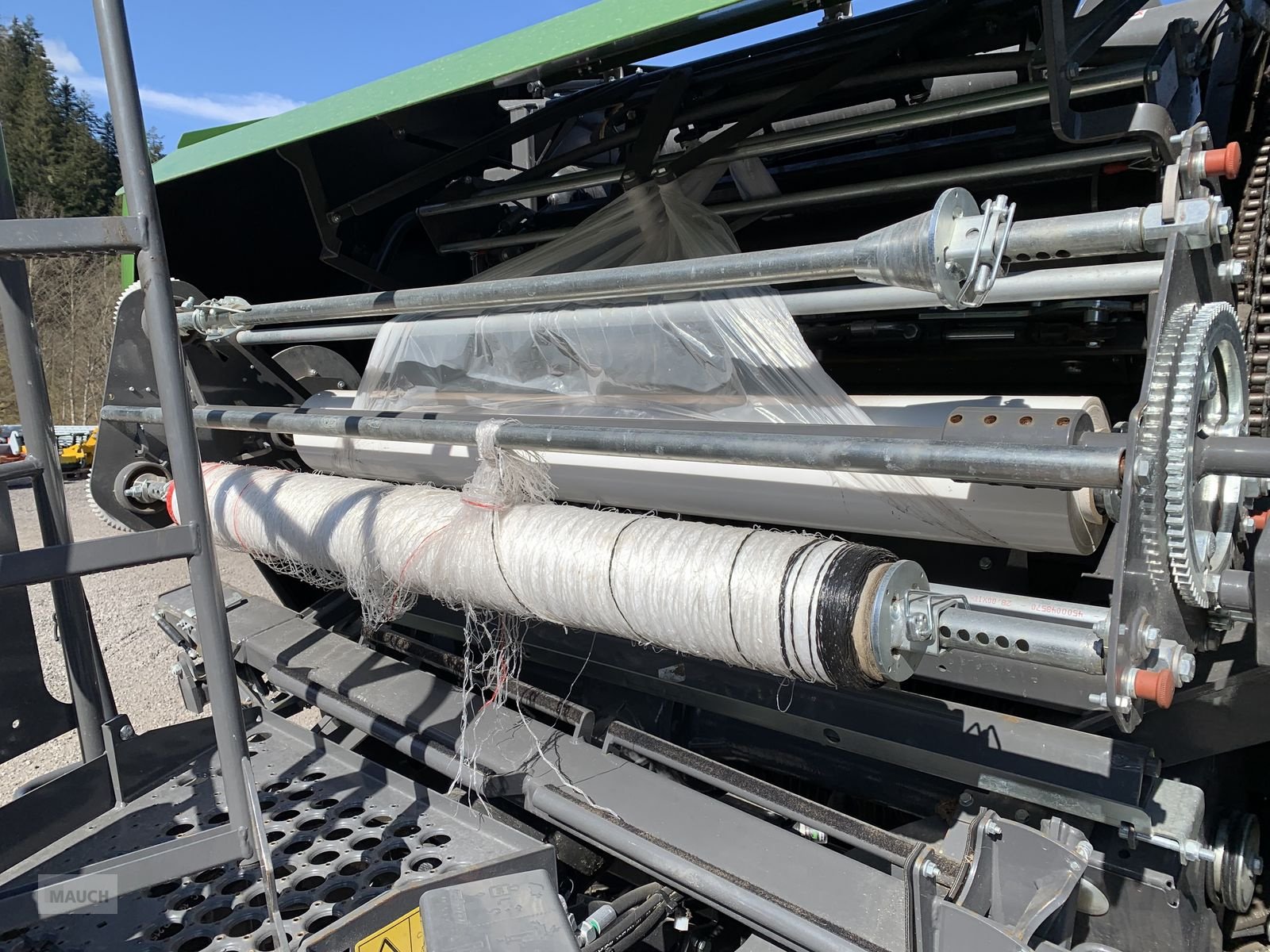 Press-/Wickelkombination del tipo Fendt Rundballenpresse Rotana 130F Combi, Gebrauchtmaschine In Eben (Immagine 15)