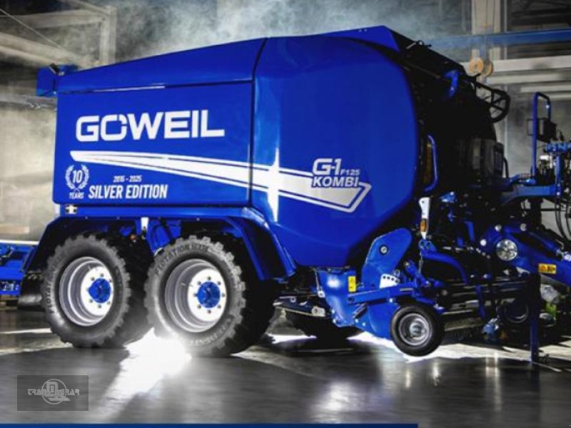 Press-/Wickelkombination des Typs Göweil G-1 F125 G1 mit Triebachse Hydraulisch G 1, Neumaschine in Rankweil (Bild 1)