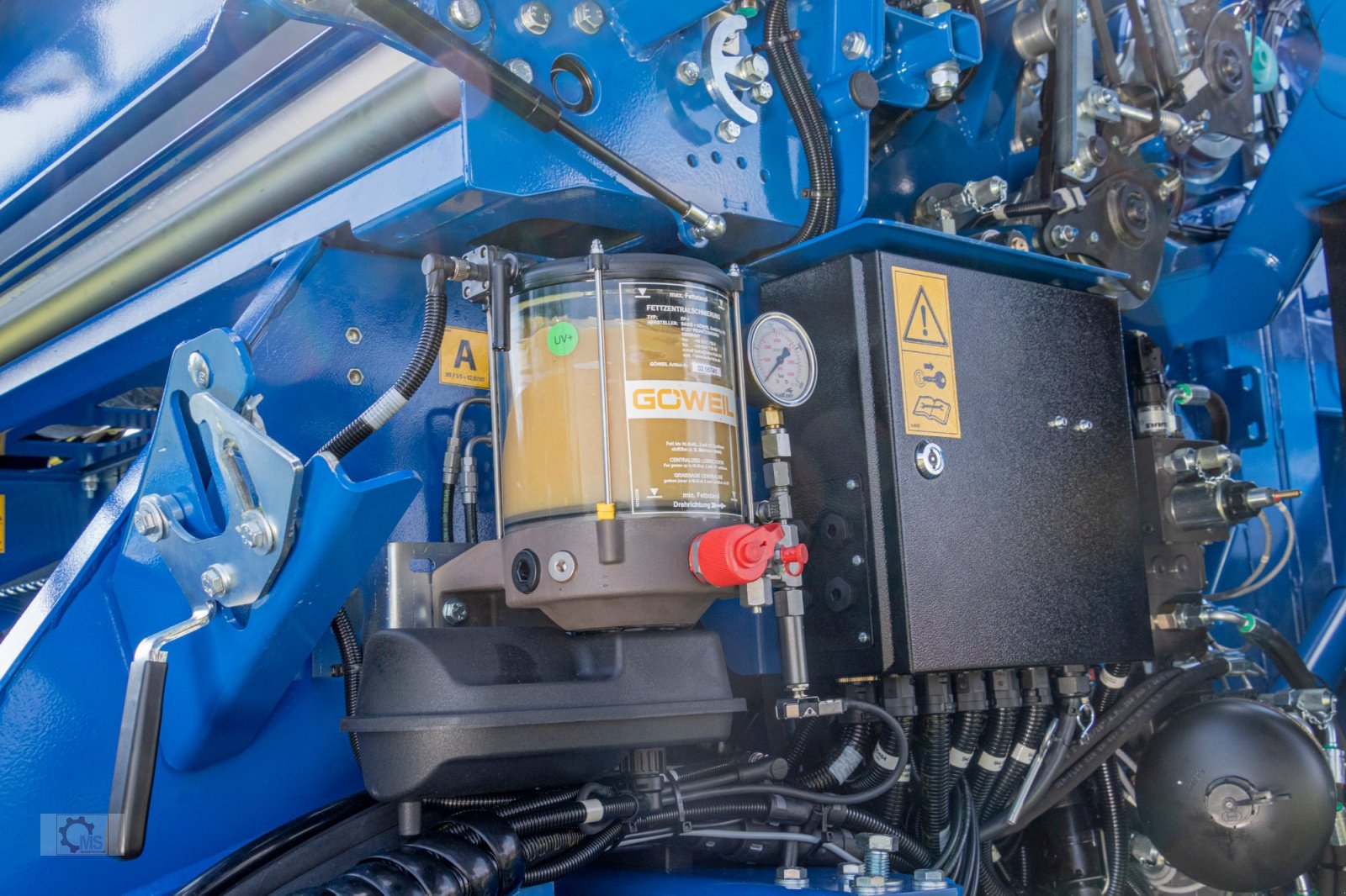 Press-/Wickelkombination tip Göweil G-1 F125 Kombi Runballenpresse Wickelkombination 1,25m Rundballen, Neumaschine in Tiefenbach (Poză 17)