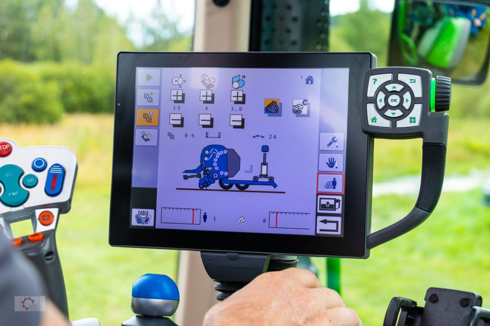 Press-/Wickelkombination tip Göweil G-1 F125 Kombi Runballenpresse Wickelkombination 1,25m Rundballen, Neumaschine in Tiefenbach (Poză 19)