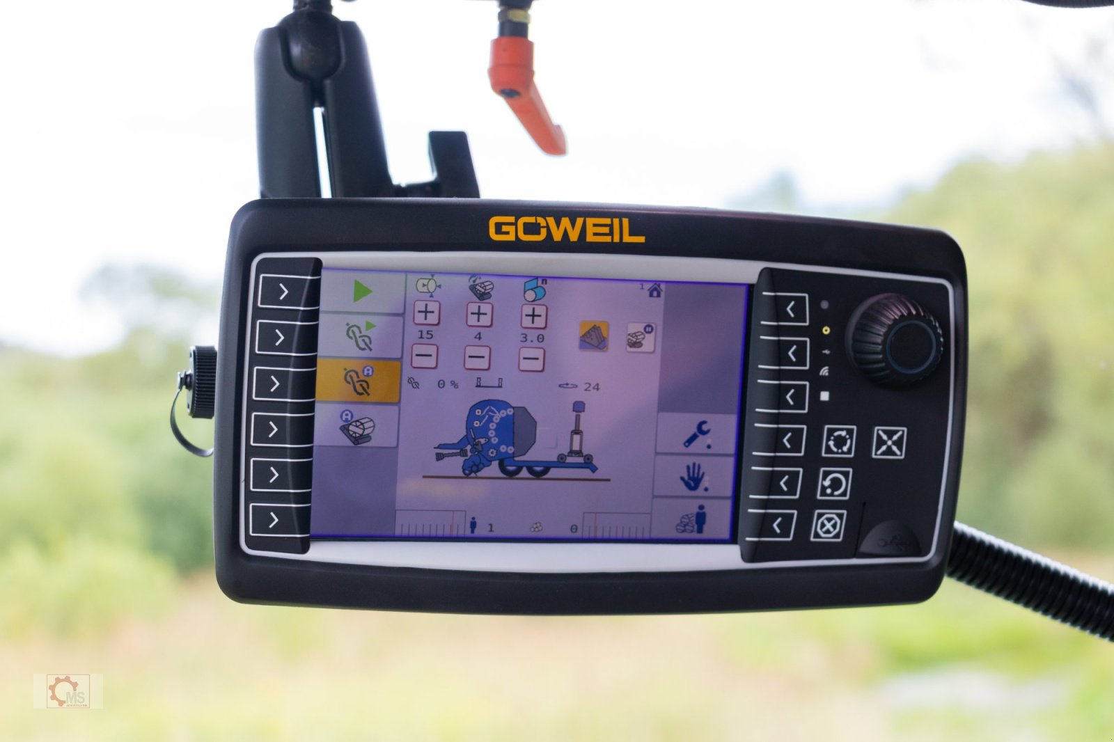 Press-/Wickelkombination tip Göweil G-1 F125 Kombi Runballenpresse Wickelkombination 1,25m Rundballen, Neumaschine in Tiefenbach (Poză 20)