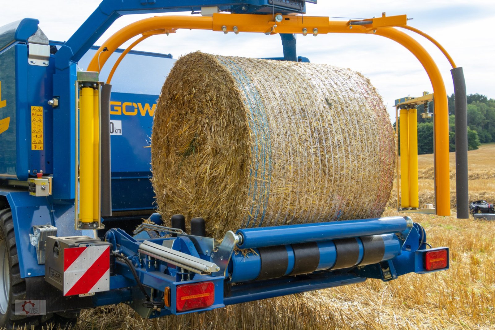 Press-/Wickelkombination tip Göweil G-1 F125 Kombi Runballenpresse Wickelkombination 1,25m Rundballen, Neumaschine in Tiefenbach (Poză 23)