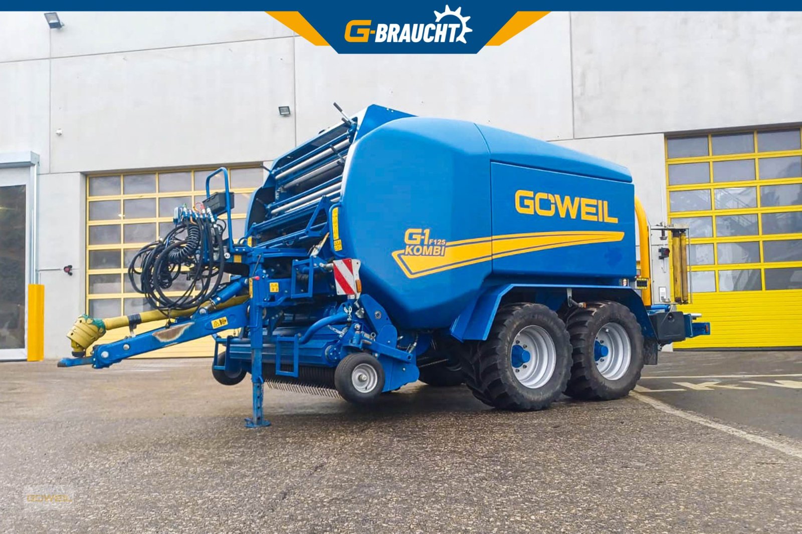 Press-/Wickelkombination des Typs Göweil G-1 F125 Kombi, Gebrauchtmaschine in Kirchschlag (Bild 1)