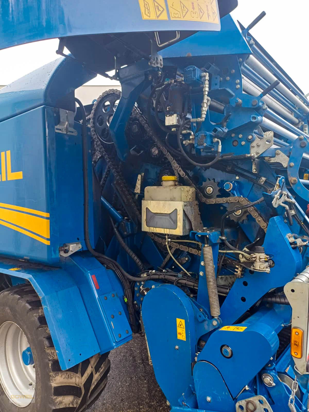 Press-/Wickelkombination des Typs Göweil G-1 F125 Kombi, Gebrauchtmaschine in Kirchschlag (Bild 5)