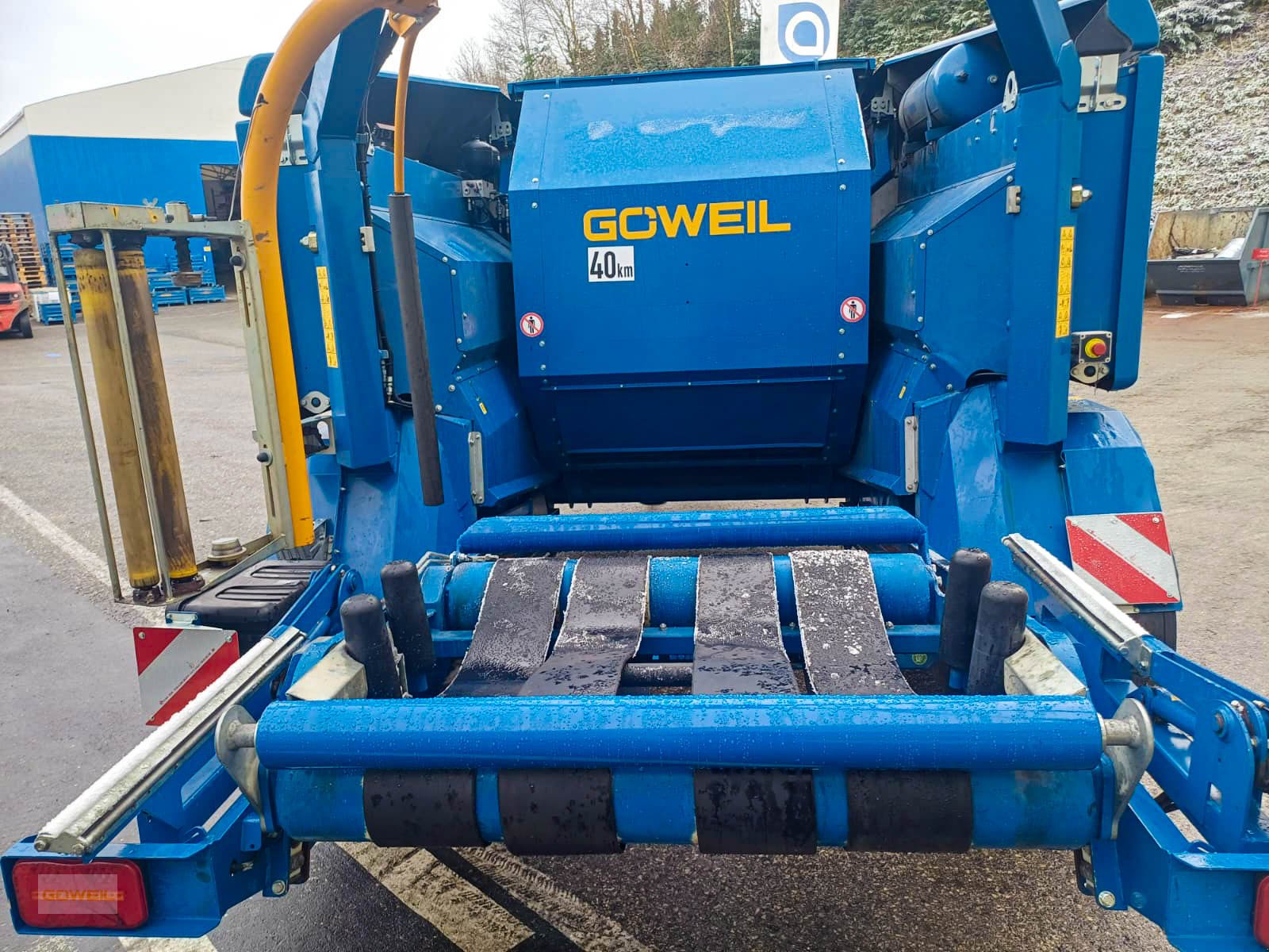 Press-/Wickelkombination des Typs Göweil G-1 F125 Kombi, Gebrauchtmaschine in Kirchschlag (Bild 10)