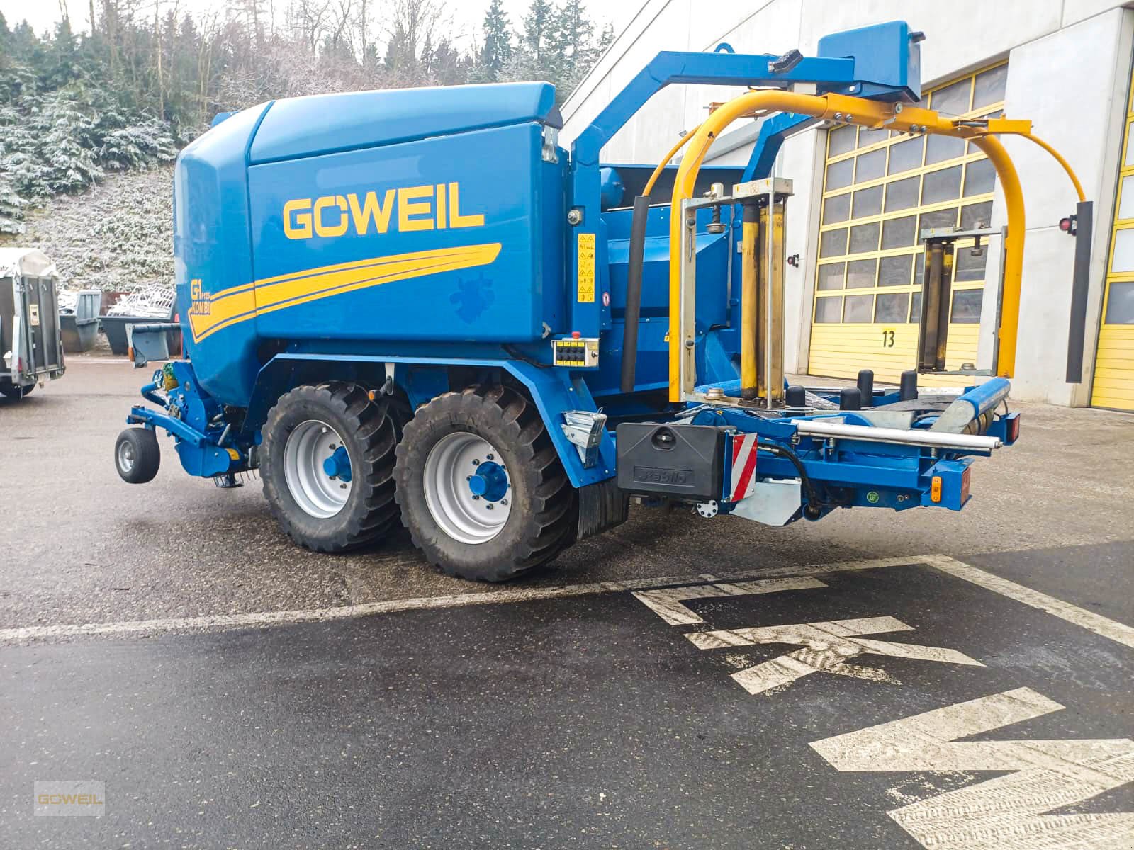 Press-/Wickelkombination des Typs Göweil G-1 F125 Kombi, Gebrauchtmaschine in Kirchschlag (Bild 12)