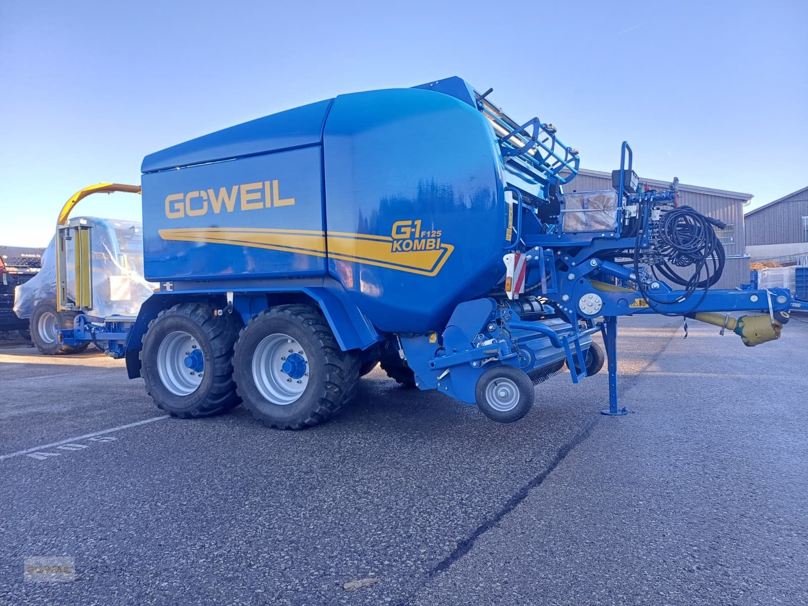 Press-/Wickelkombination tip Göweil G-1 F125 Kombi, Gebrauchtmaschine in Kirchschlag (Poză 10)