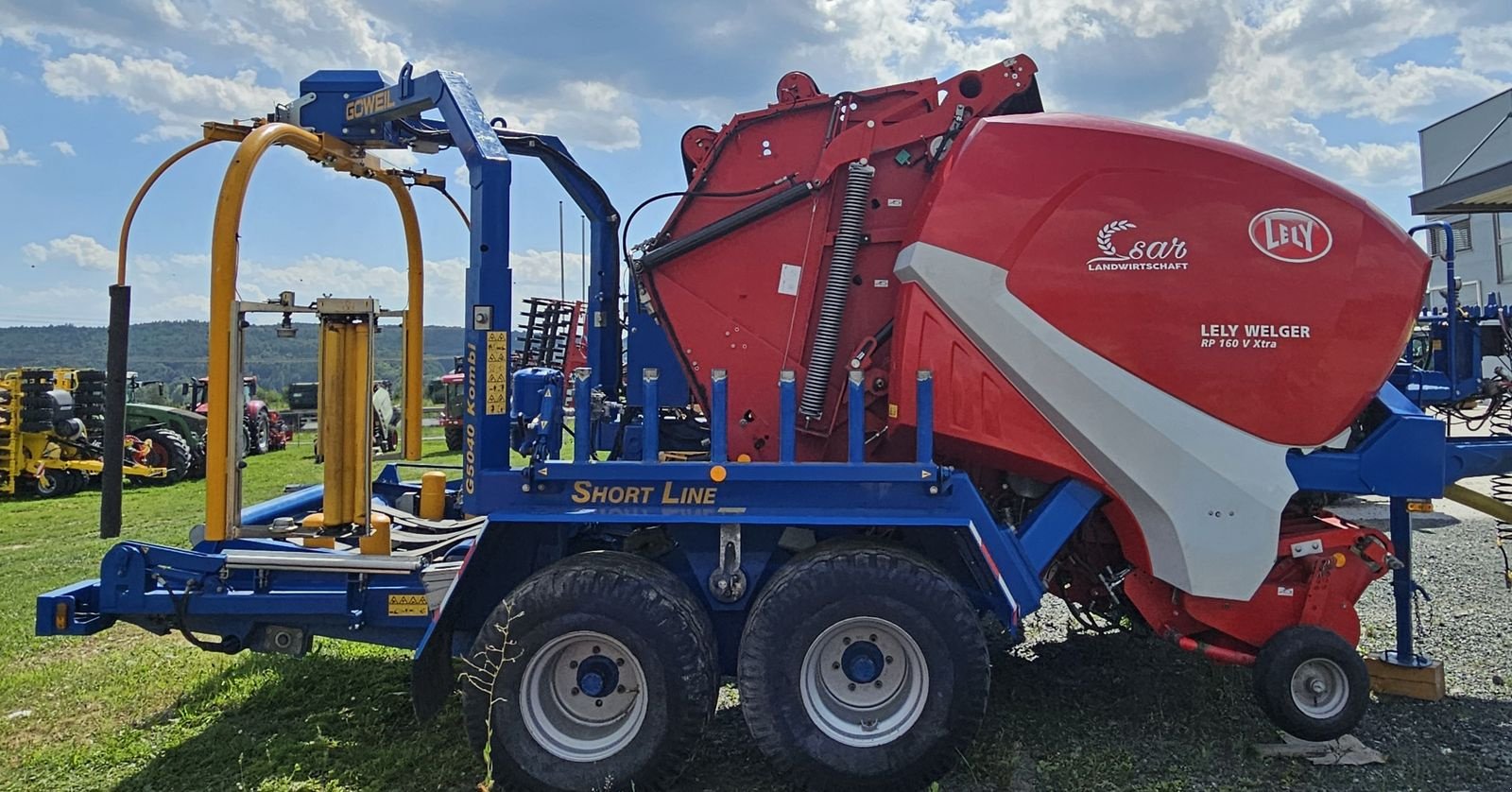 Press-/Wickelkombination του τύπου Göweil G5040 mit RP160 V Xtra, Gebrauchtmaschine σε Siget in der Wart (Φωτογραφία 1)