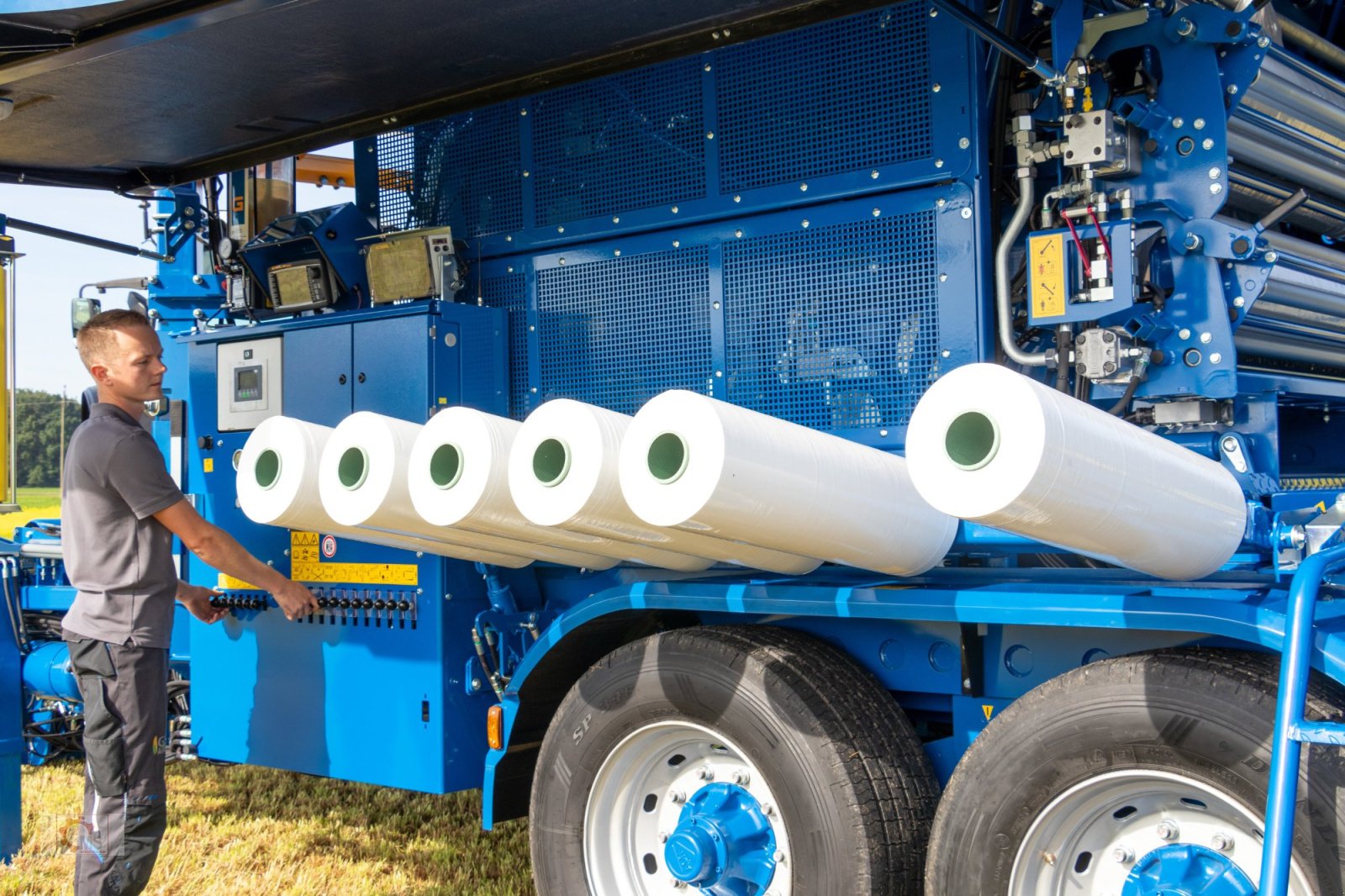 Press-/Wickelkombination tipa Göweil LT-Master F115 Maispresse Variable Ballengröße, Neumaschine u Tiefenbach (Slika 10)