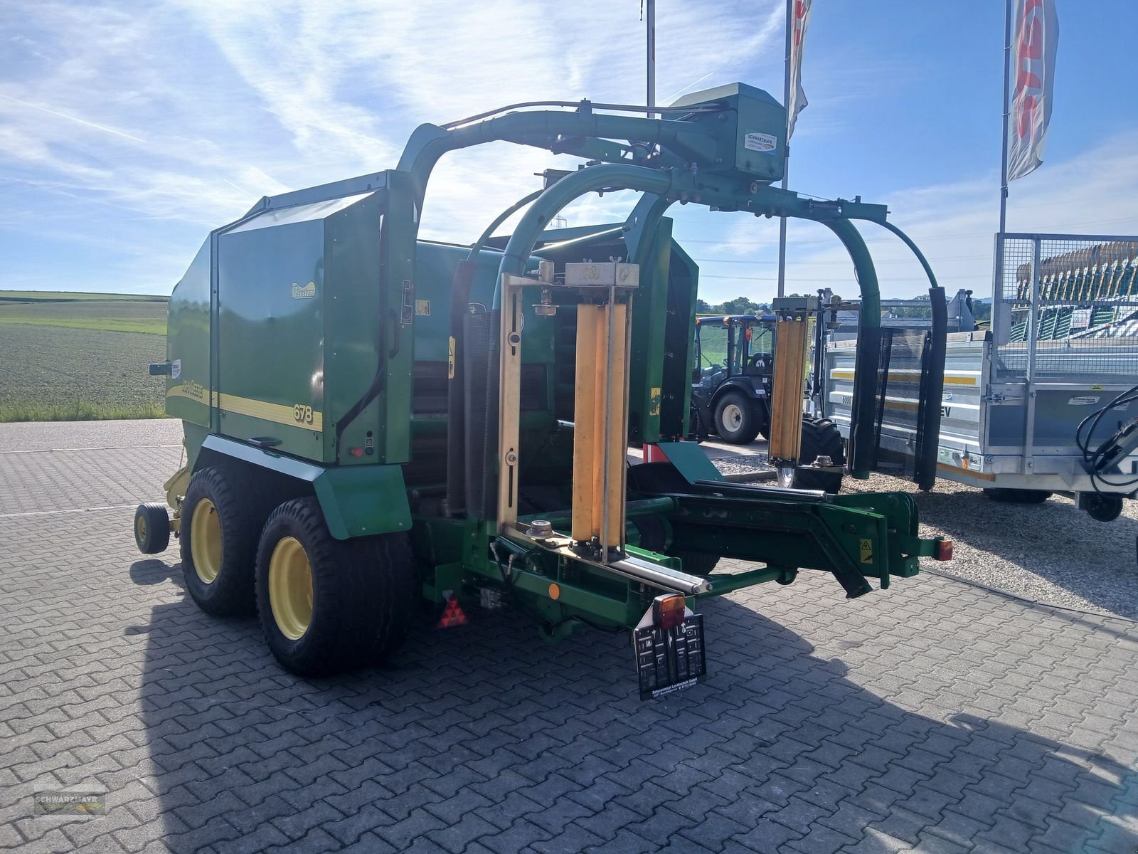 Press-/Wickelkombination of the type John Deere 678, Gebrauchtmaschine in Aurolzmünster (Picture 3)