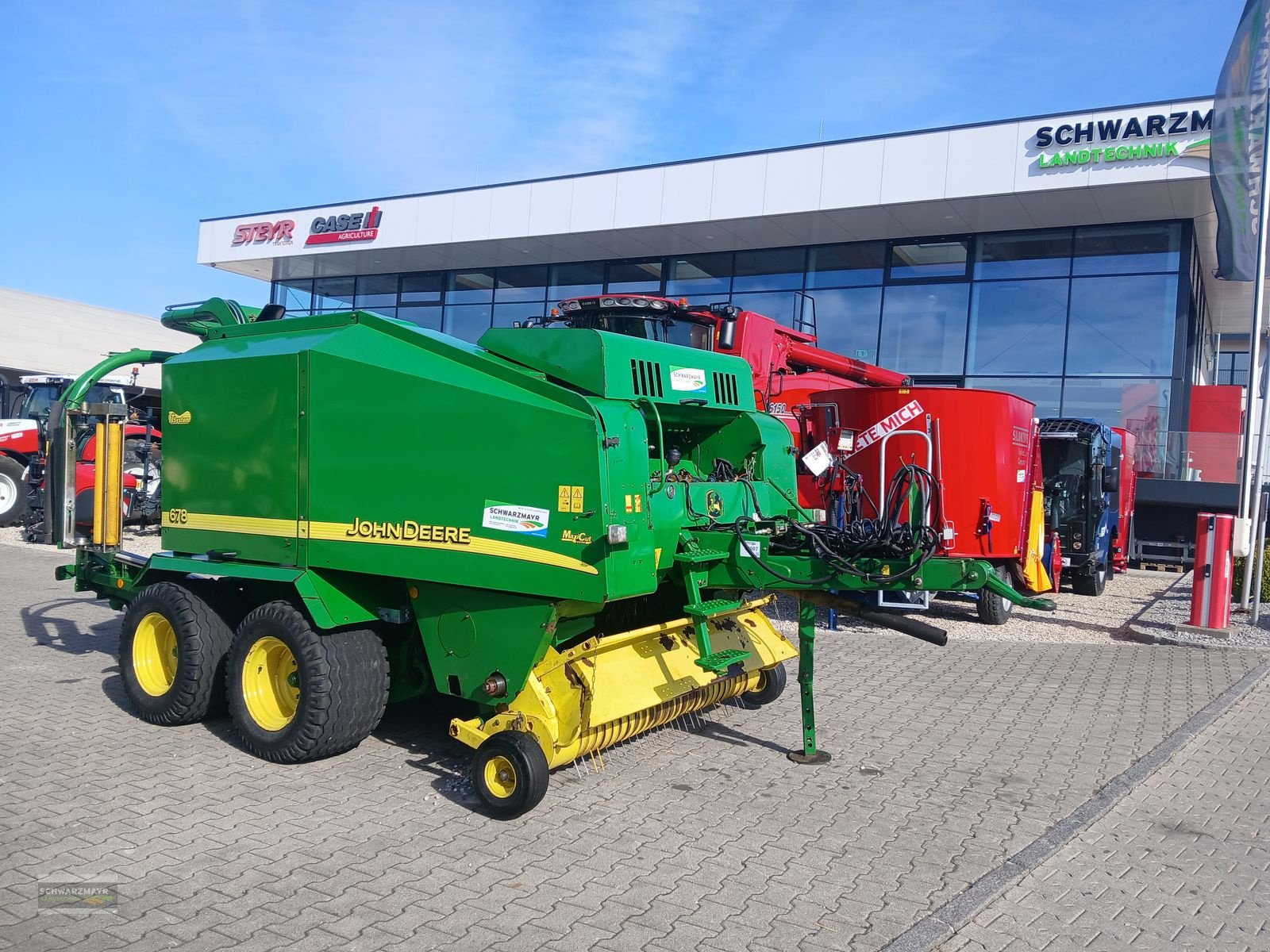 Press-/Wickelkombination of the type John Deere 678, Gebrauchtmaschine in Aurolzmünster (Picture 1)