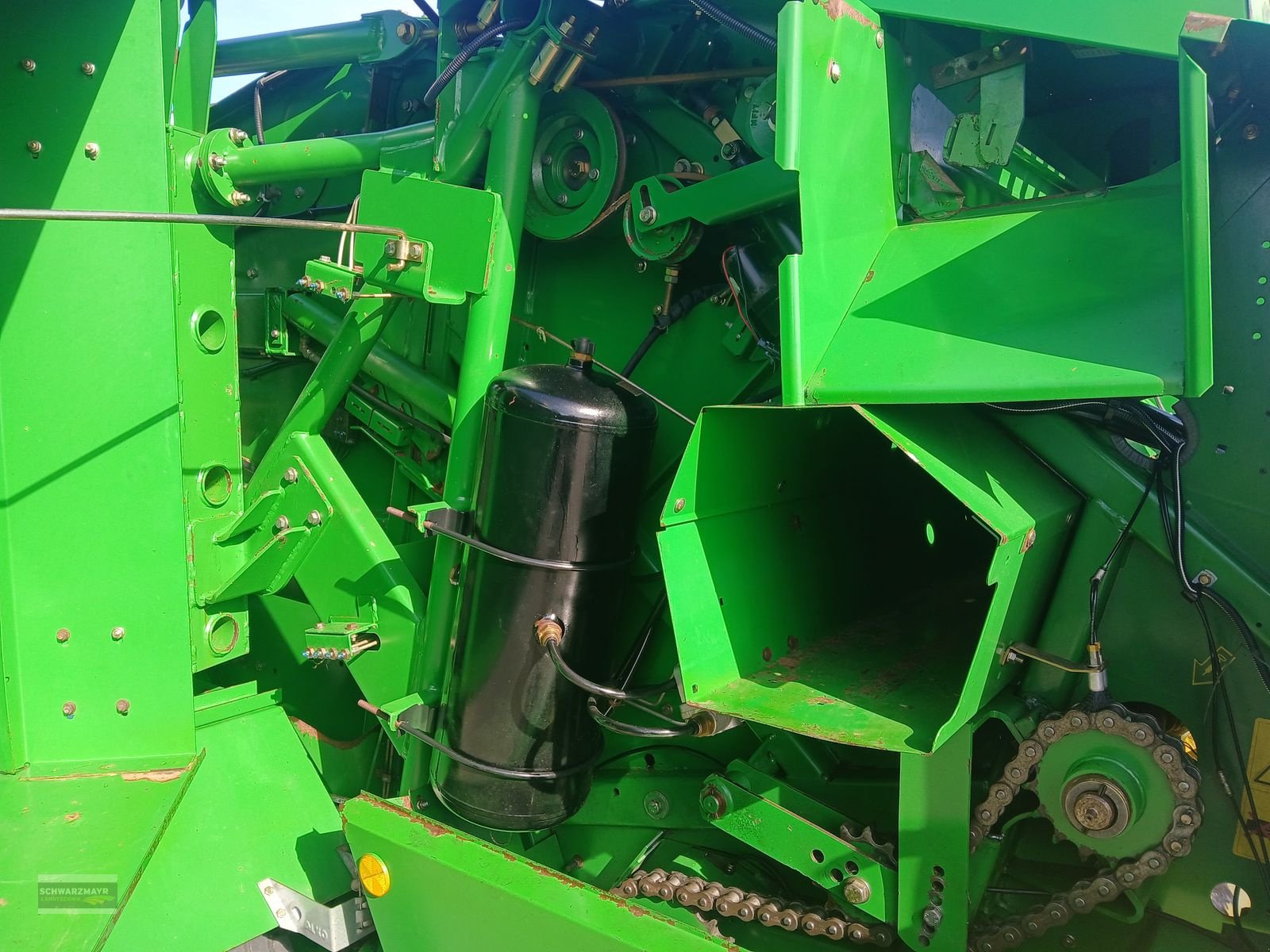 Press-/Wickelkombination of the type John Deere 678, Gebrauchtmaschine in Aurolzmünster (Picture 14)