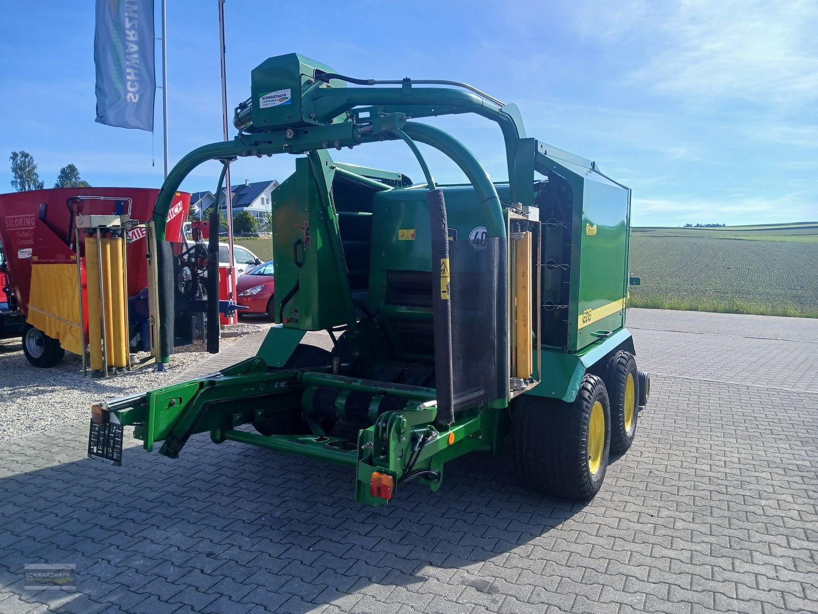 Press-/Wickelkombination of the type John Deere 678, Gebrauchtmaschine in Aurolzmünster (Picture 5)