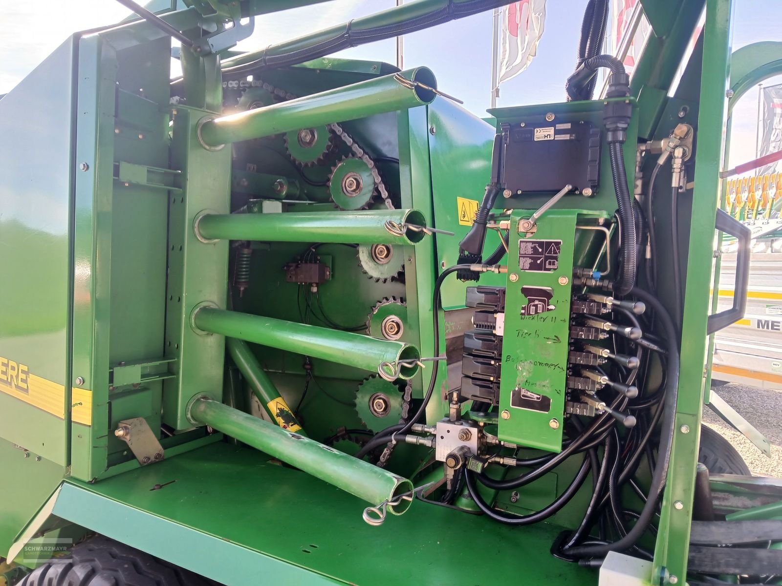 Press-/Wickelkombination of the type John Deere 678, Gebrauchtmaschine in Aurolzmünster (Picture 16)