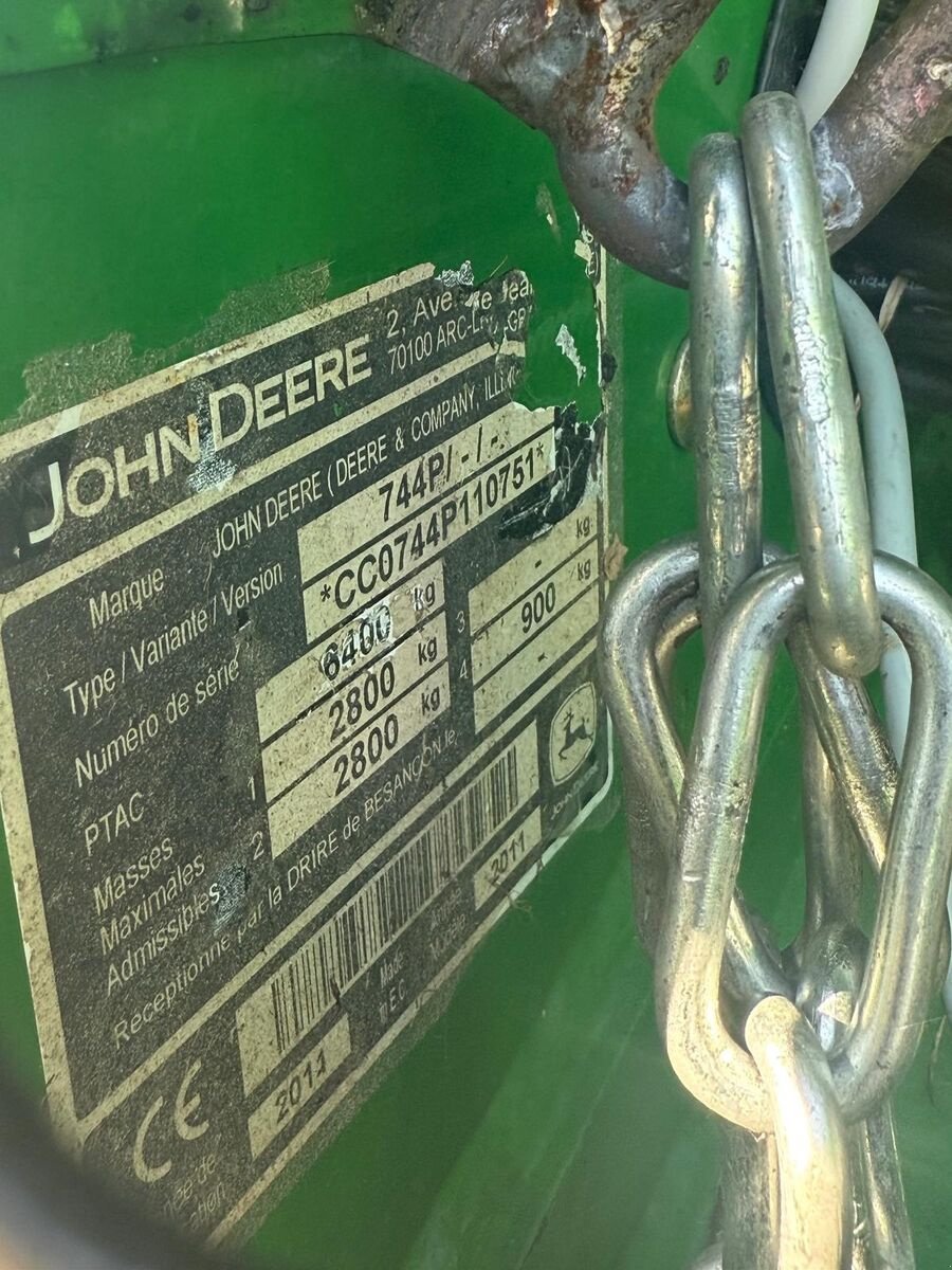 Press-/Wickelkombination от тип John Deere 744, Gebrauchtmaschine в Kirchdorf (Снимка 14)