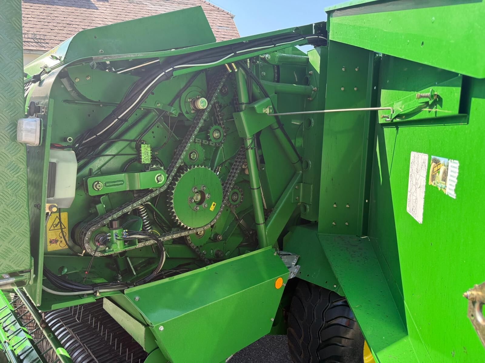 Press-/Wickelkombination от тип John Deere 744, Gebrauchtmaschine в Kirchdorf (Снимка 11)