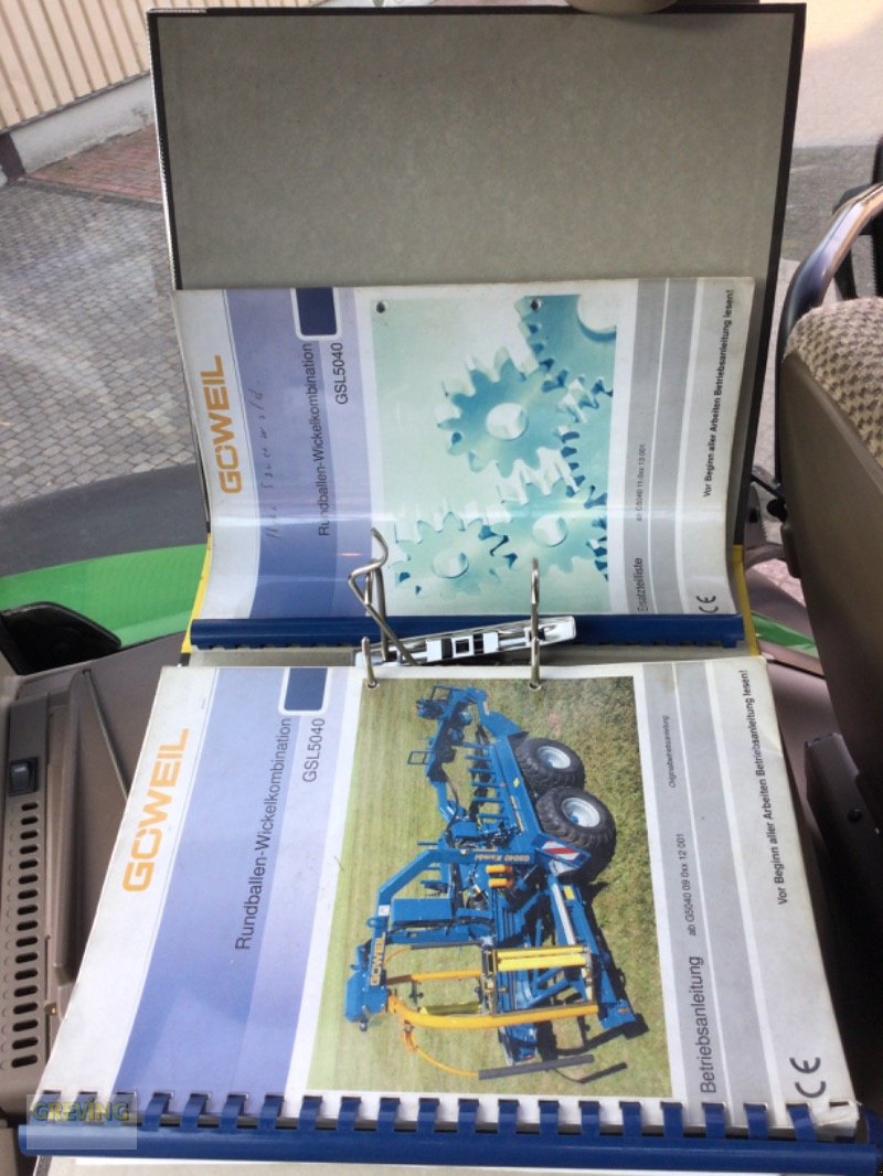 Press-/Wickelkombination des Typs John Deere 990 Premium mit Göweil Wickelkombination,, Gebrauchtmaschine in Greven (Bild 18)