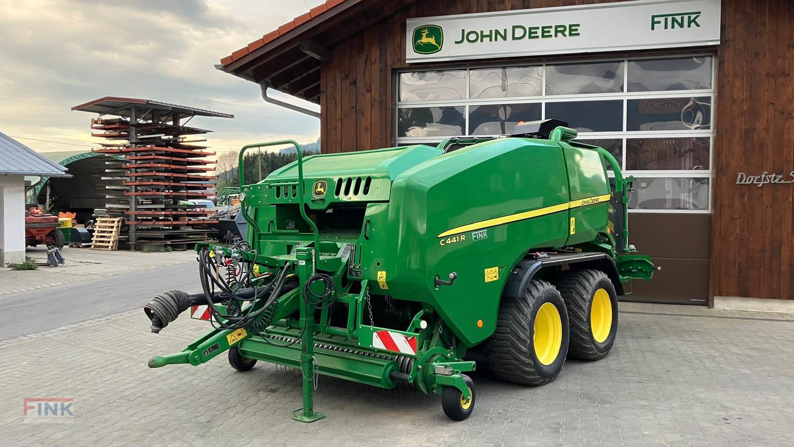 Press-/Wickelkombination Türe ait John Deere C441 R, Gebrauchtmaschine içinde Burgberg-Häuser (resim 1)