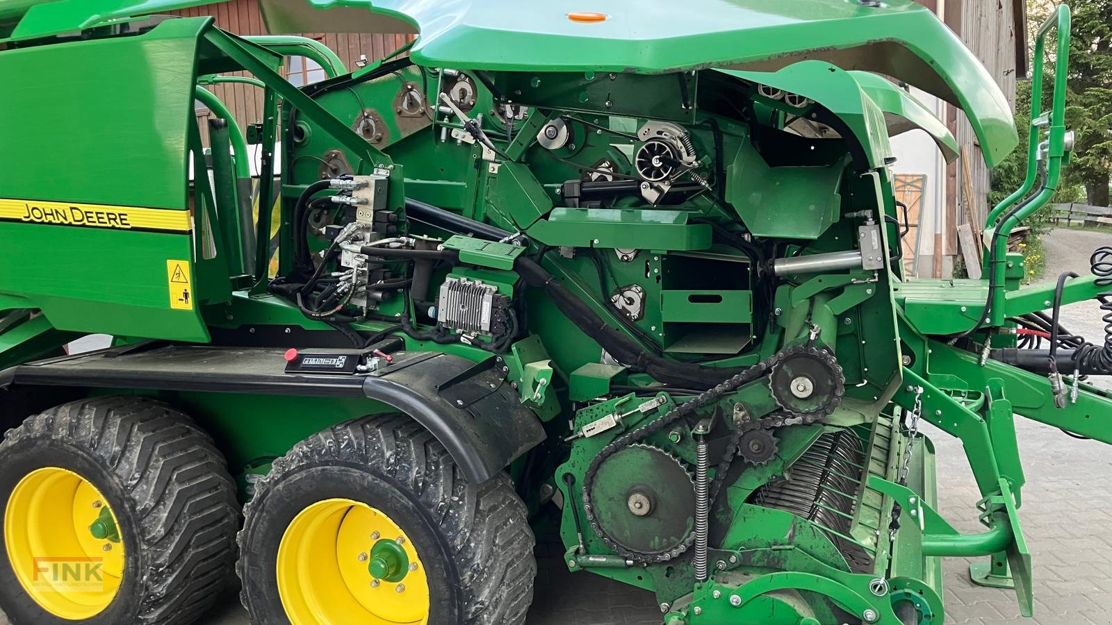 Press-/Wickelkombination Türe ait John Deere C441 R, Gebrauchtmaschine içinde Burgberg-Häuser (resim 7)