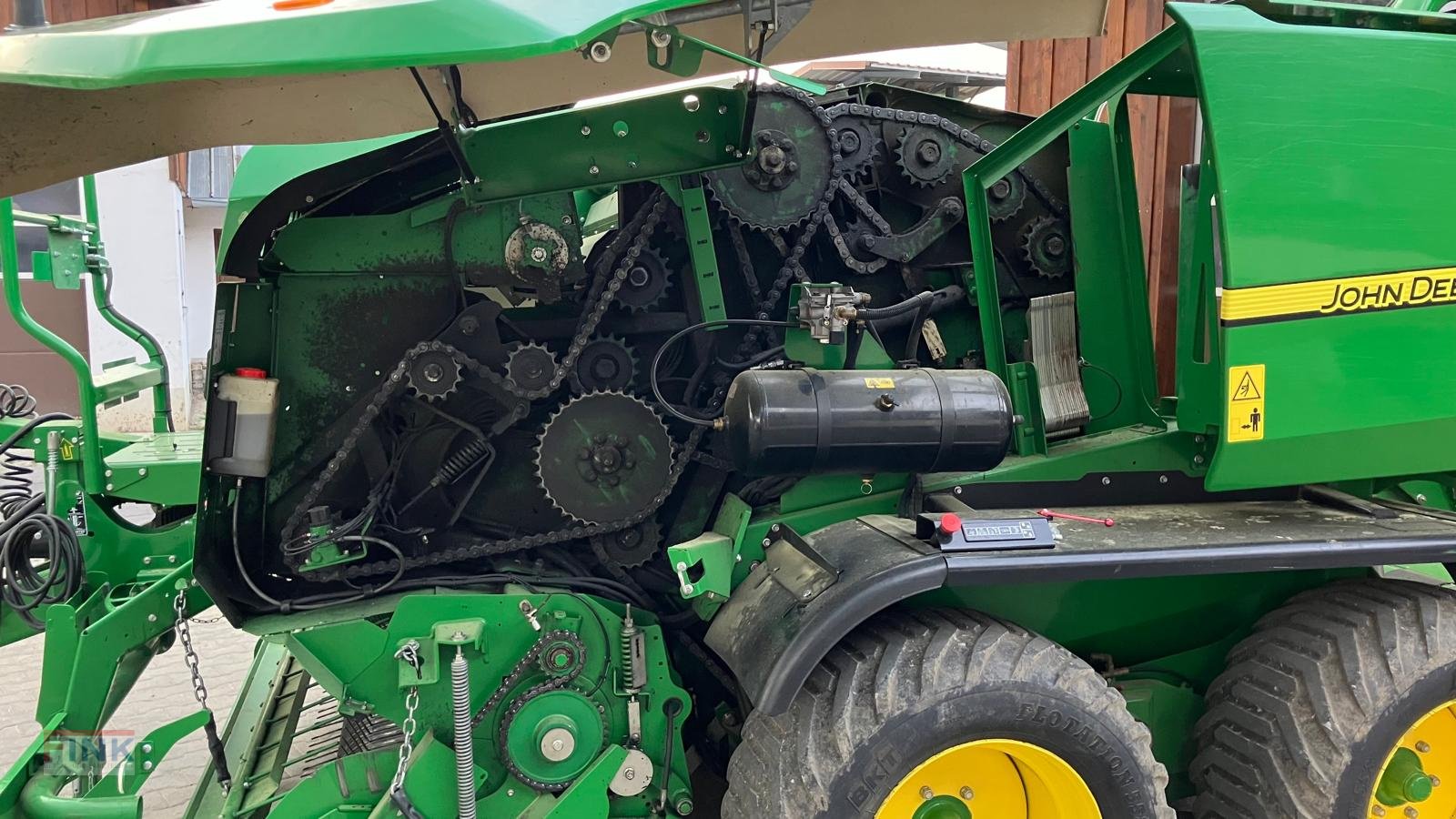 Press-/Wickelkombination Türe ait John Deere C441 R, Gebrauchtmaschine içinde Burgberg-Häuser (resim 9)