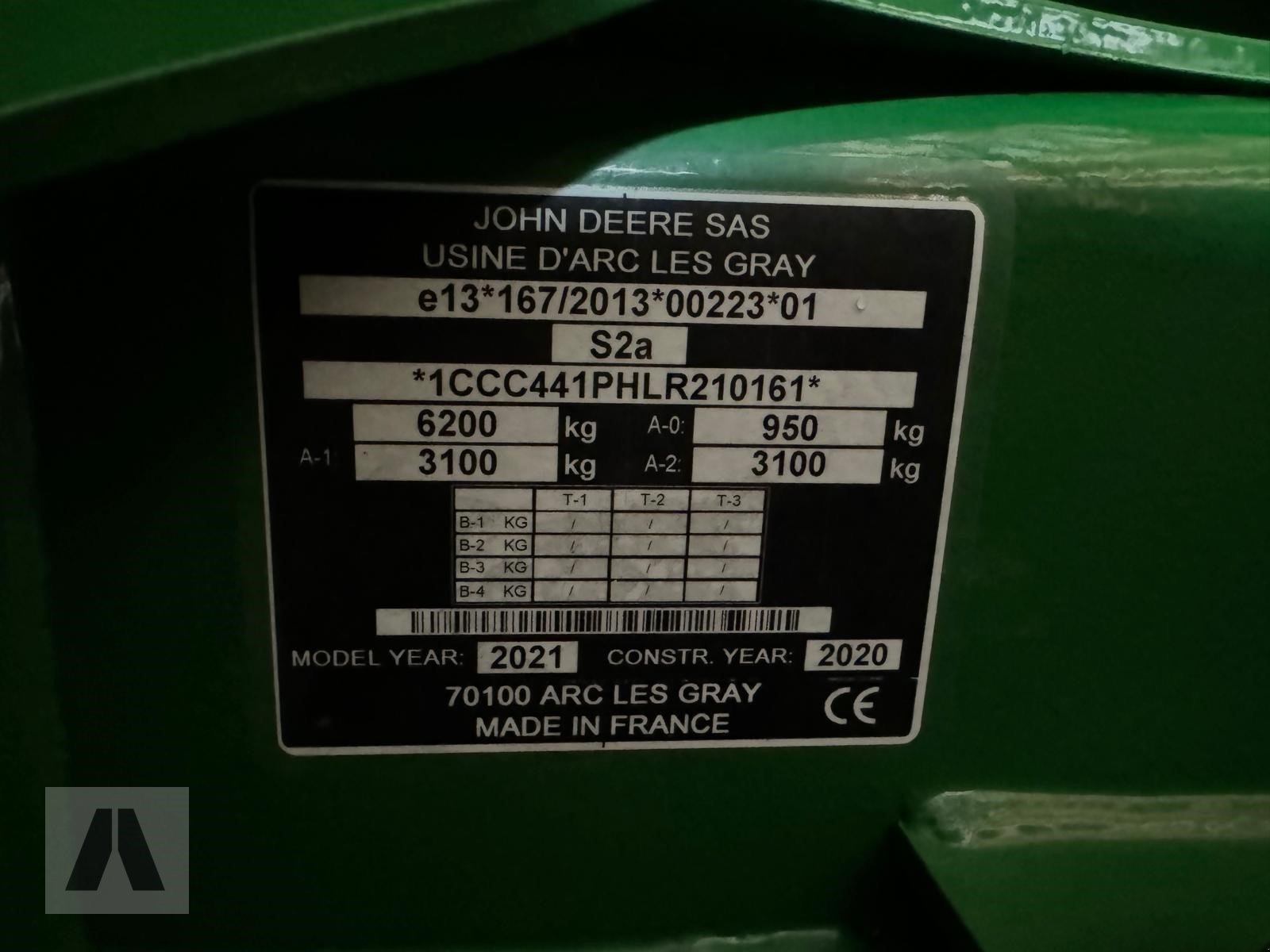 Press-/Wickelkombination a típus John Deere C441 R, Gebrauchtmaschine ekkor: Lauterhofen (Kép 15)