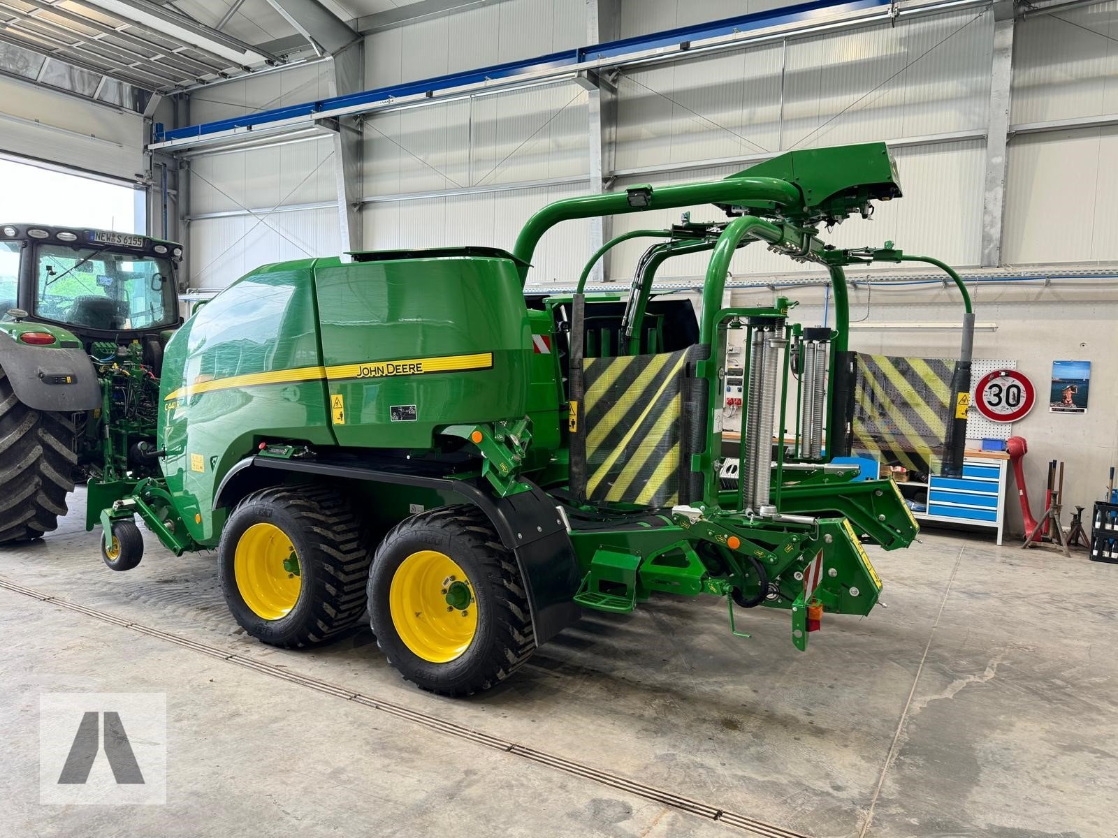 Press-/Wickelkombination του τύπου John Deere C441 R, Gebrauchtmaschine σε Lauterhofen (Φωτογραφία 2)