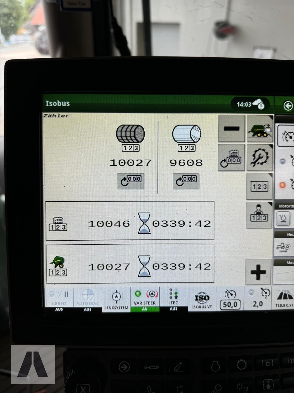 Press-/Wickelkombination του τύπου John Deere C441 R, Gebrauchtmaschine σε Lauterhofen (Φωτογραφία 12)
