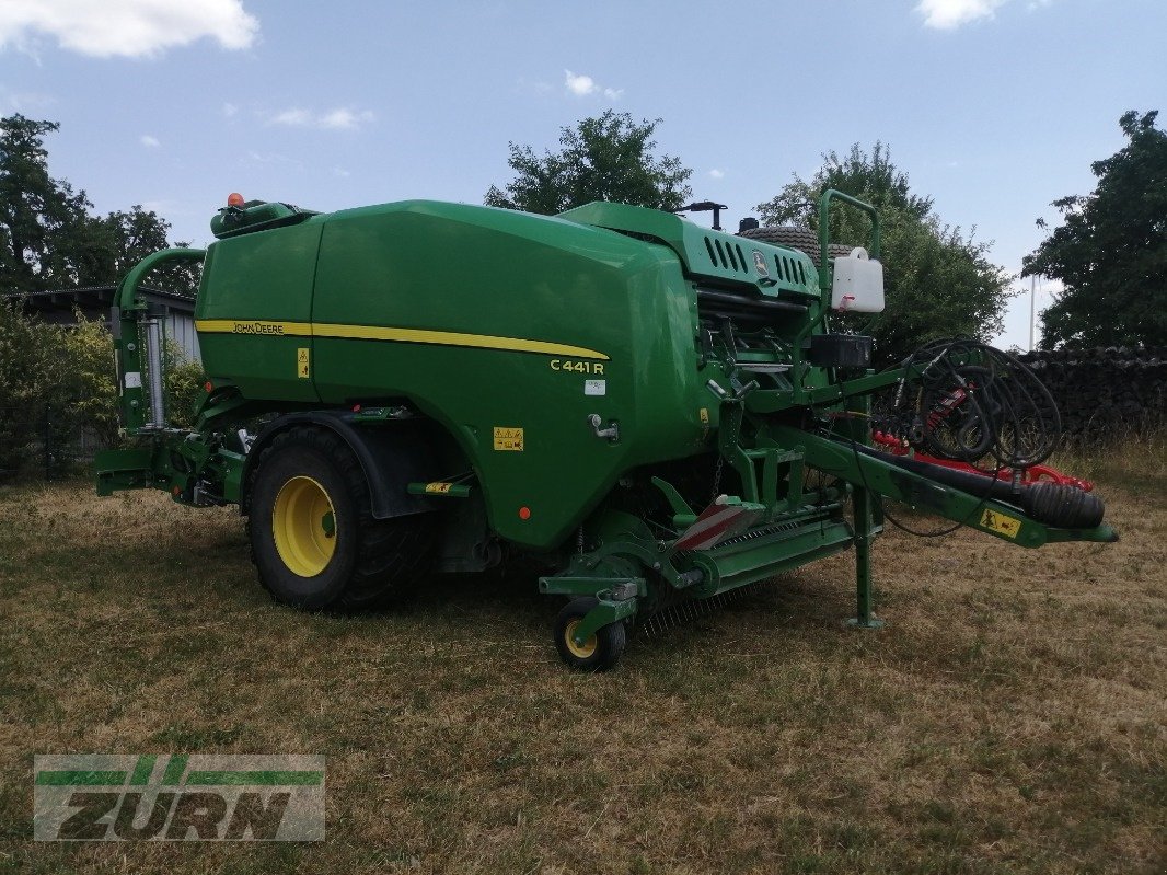 Press-/Wickelkombination of the type John Deere C441R mit Mantelfolienbindung, Gebrauchtmaschine in Holzgünz - Schwaighausen (Picture 2)