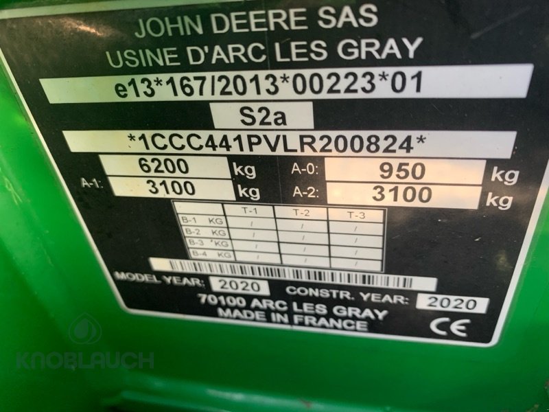 Press-/Wickelkombination типа John Deere C441R, Gebrauchtmaschine в Kandern-Tannenkirch (Фотография 10)