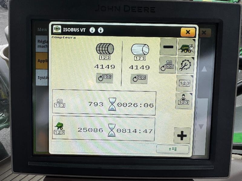 Press-/Wickelkombination a típus John Deere C441R, Gebrauchtmaschine ekkor: ESCAUDOEUVRES (Kép 10)