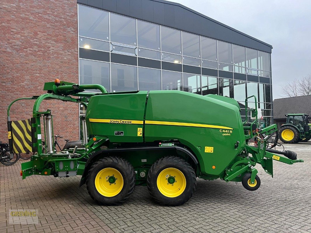 Press-/Wickelkombination Türe ait John Deere C441R, Gebrauchtmaschine içinde Ahaus (resim 4)