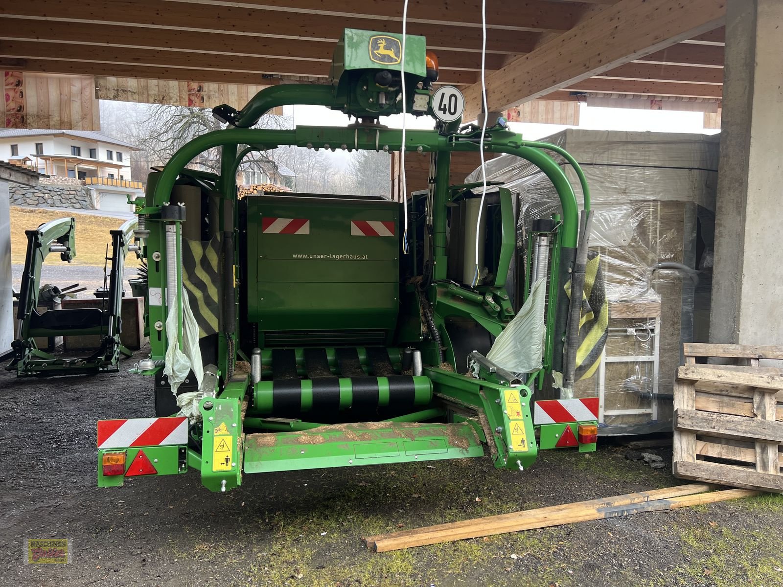 Press-/Wickelkombination tip John Deere C441R, Gebrauchtmaschine in Kötschach (Poză 3)