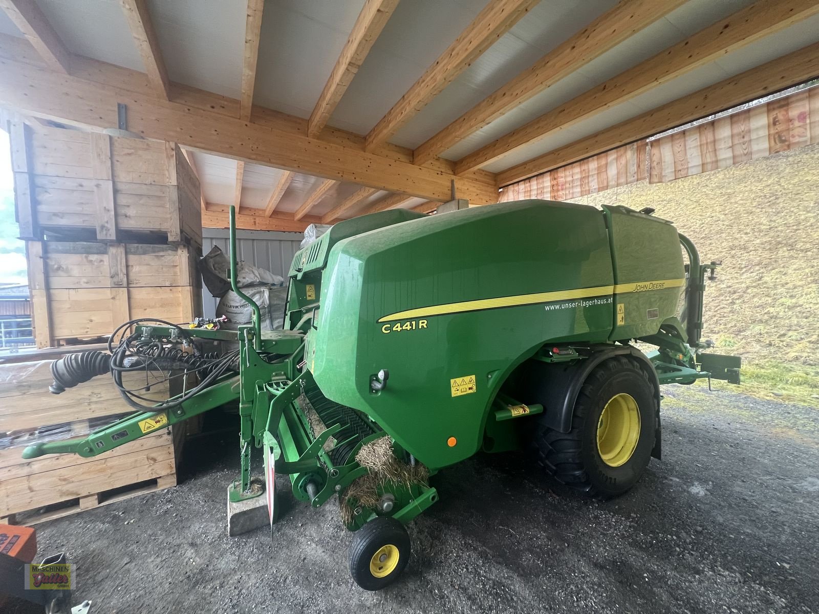 Press-/Wickelkombination tip John Deere C441R, Gebrauchtmaschine in Kötschach (Poză 2)