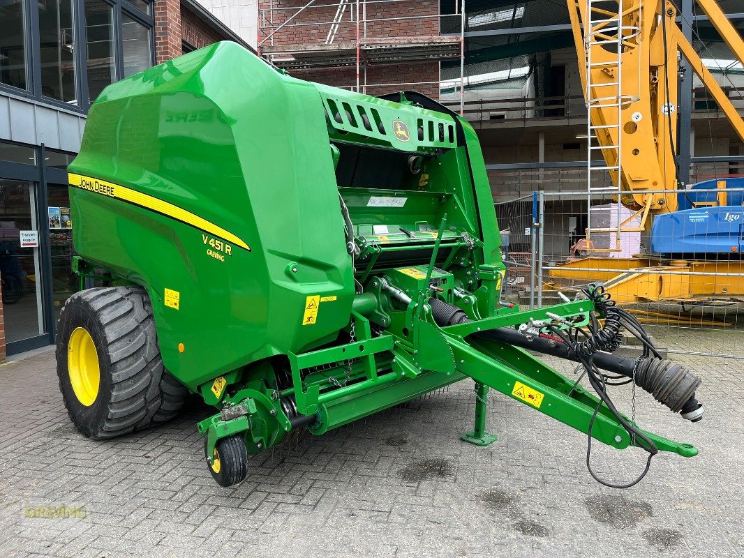 Press-/Wickelkombination of the type John Deere V451R, Gebrauchtmaschine in Ahaus (Picture 3)