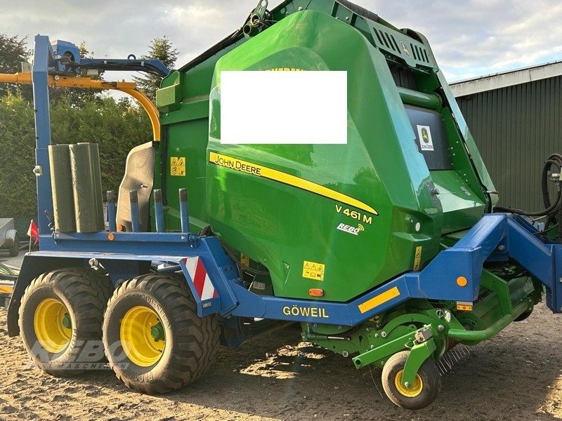 Press-/Wickelkombination typu John Deere V461M mit Göweil G5040, Gebrauchtmaschine v Albersdorf (Obrázek 1)