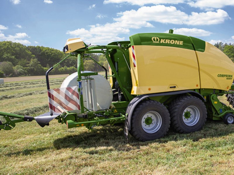 Press-/Wickelkombination du type Krone CF 155 XC Plus, Gebrauchtmaschine en Deining (Photo 1)