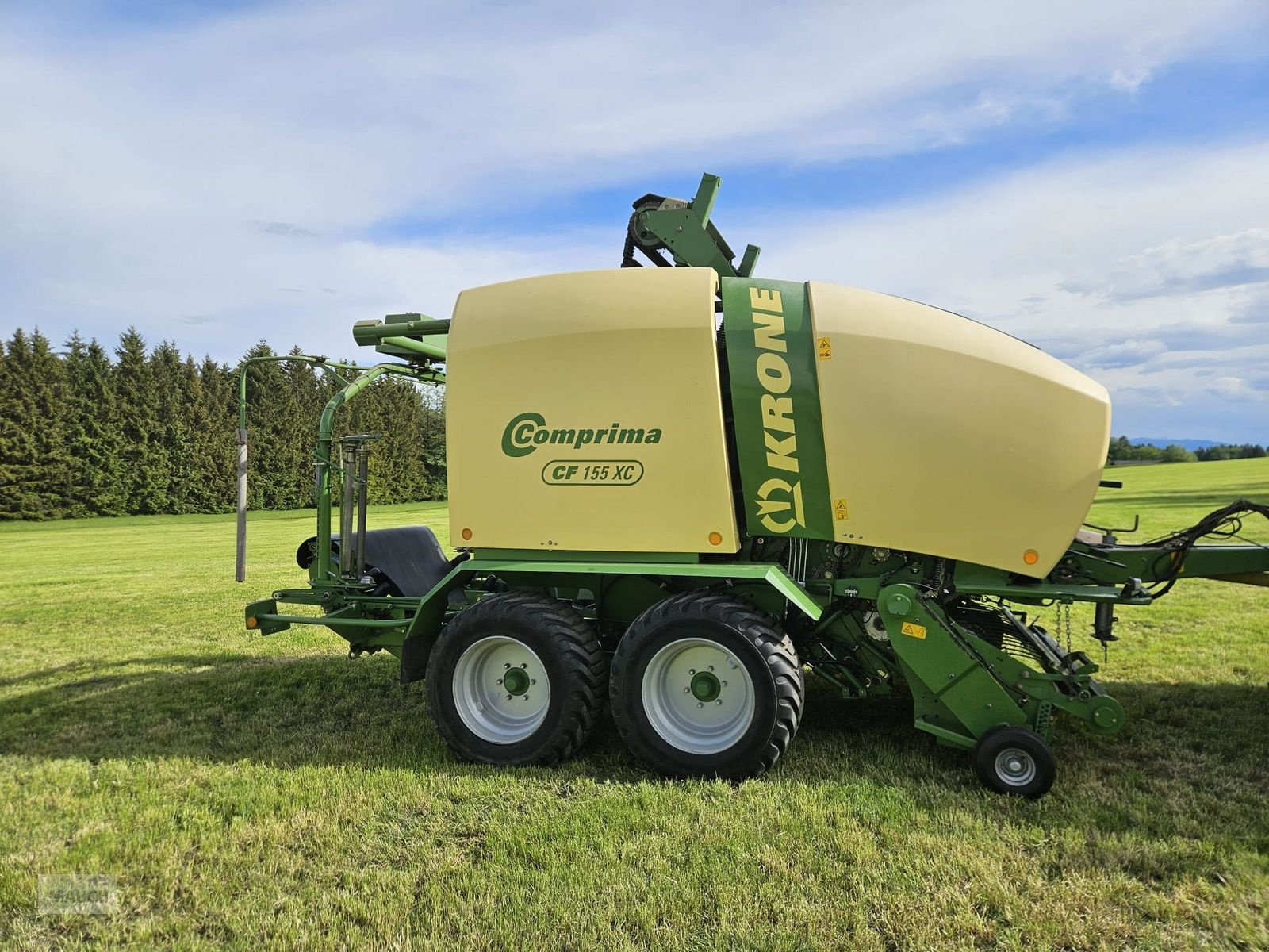 Press-/Wickelkombination za tip Krone CF 155 XC, Gebrauchtmaschine u Burgkirchen (Slika 3)