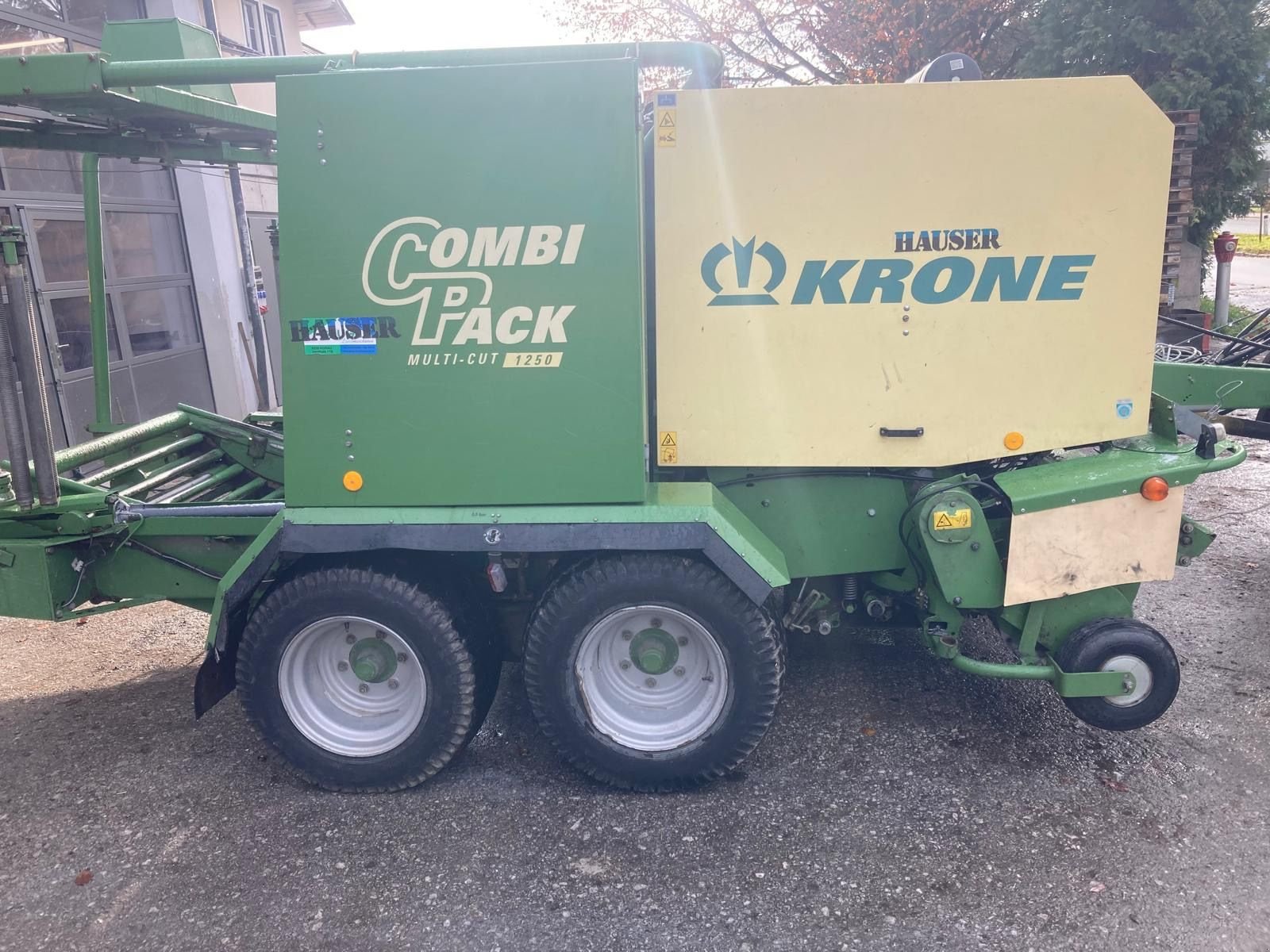 Press-/Wickelkombination a típus Krone Combi Pack 1250 MC, Gebrauchtmaschine ekkor: Hopfgarten (Kép 15)