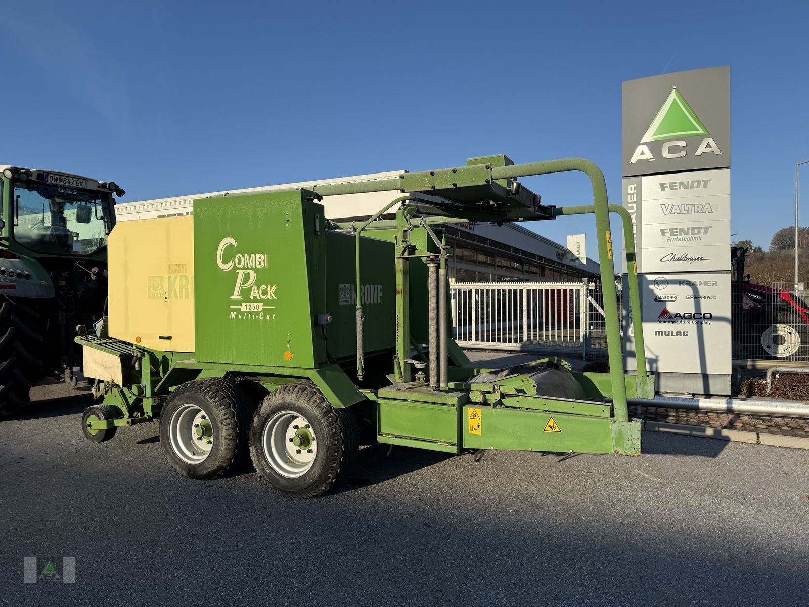 Press-/Wickelkombination от тип Krone COMBI PACK 1250, Gebrauchtmaschine в Markt Hartmannsdorf (Снимка 2)