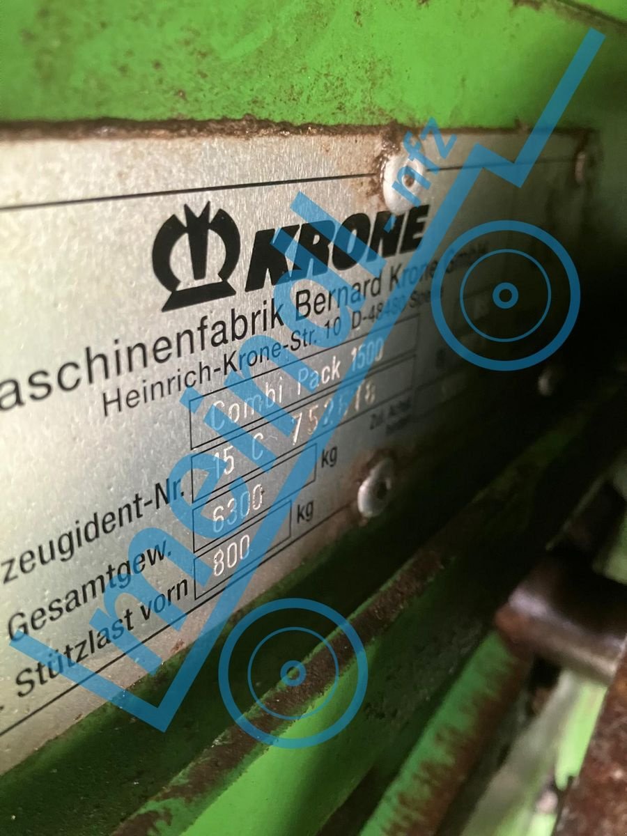 Press-/Wickelkombination of the type Krone Combi Pack 1500, Gebrauchtmaschine in Eferding (Picture 8)