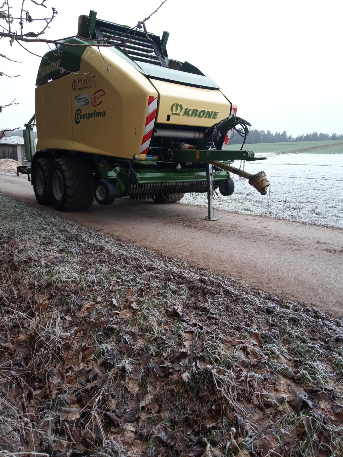 Press-/Wickelkombination Türe ait Krone Comprima CF 155 CX X-treme, Gebrauchtmaschine içinde Creußen (resim 2)