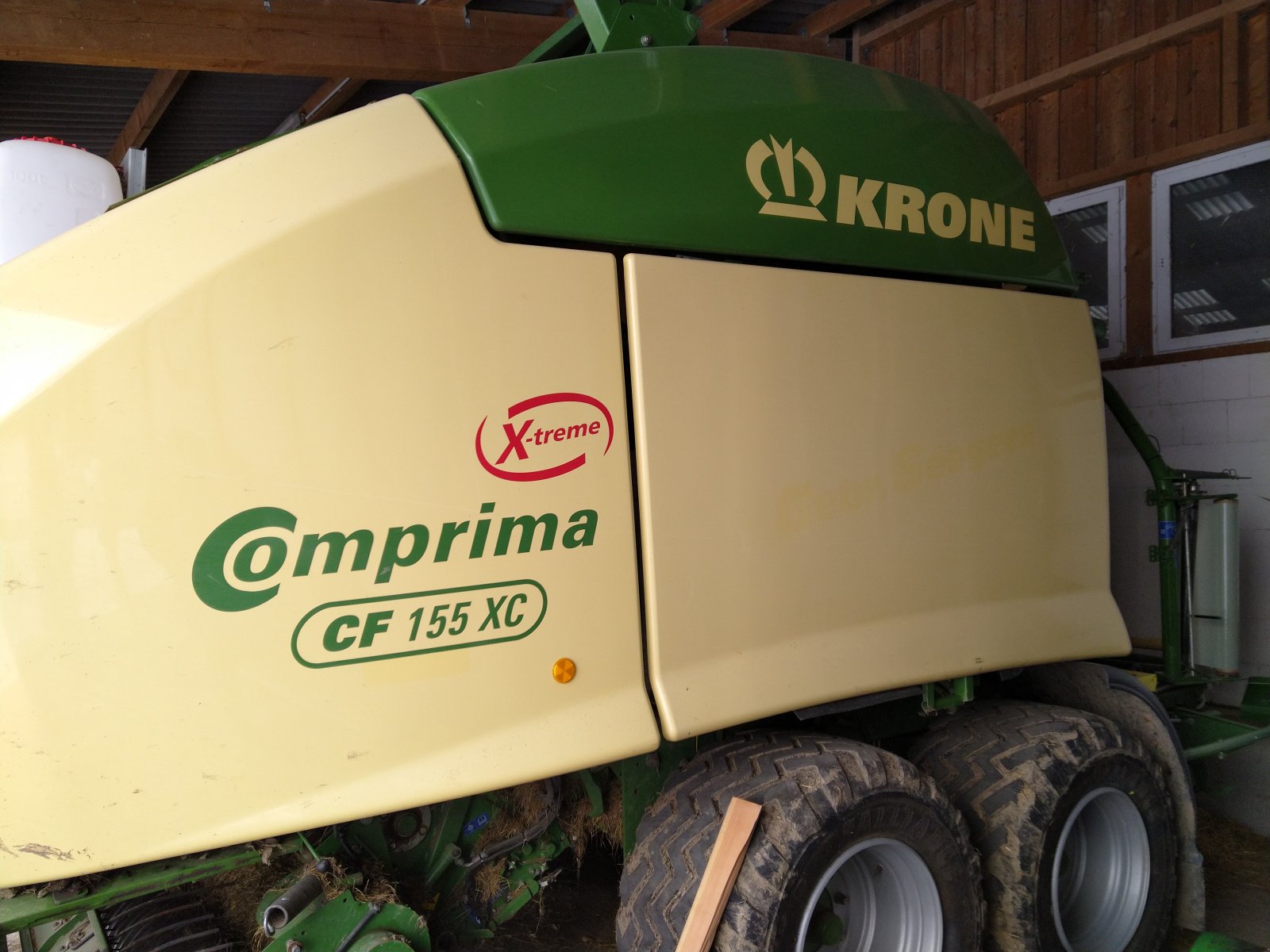 Press-/Wickelkombination типа Krone Comprima CF 155 CX X-treme, Gebrauchtmaschine в Niederbösa (Фотография 1)