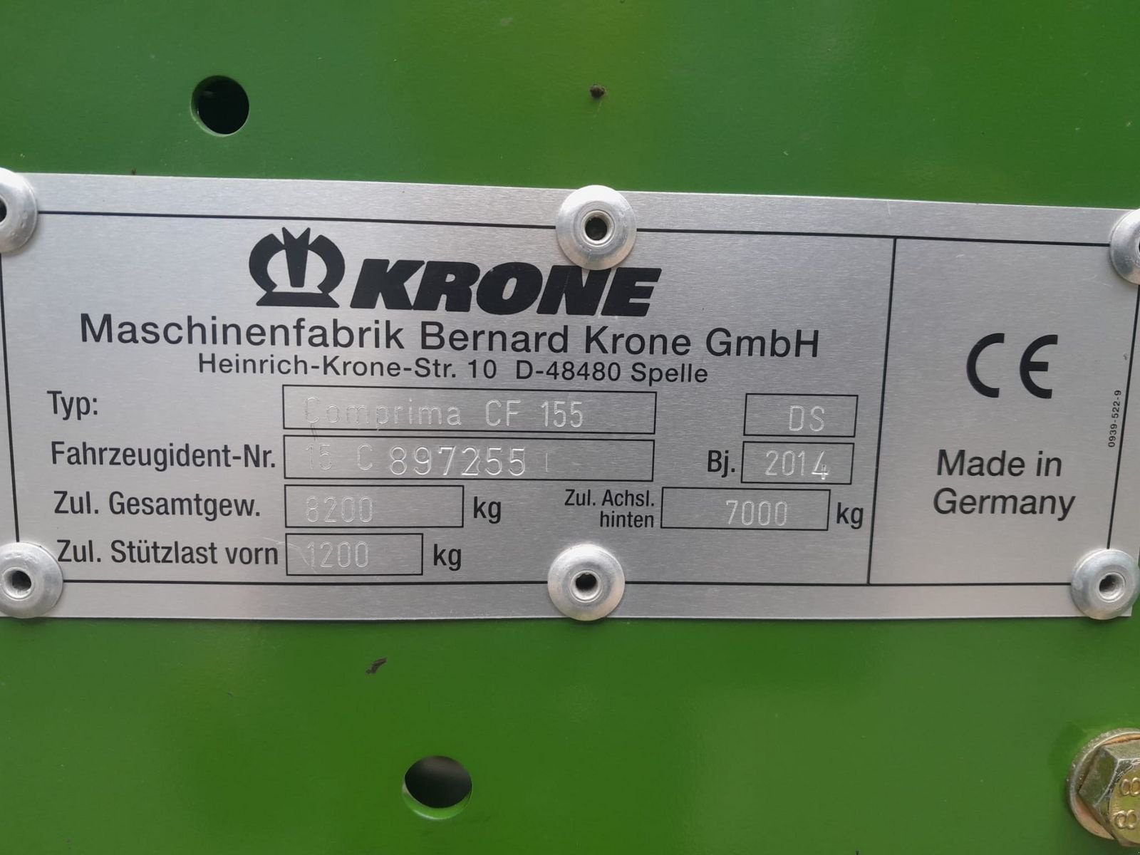Press-/Wickelkombination des Typs Krone Comprima CF 155 X- Treme, Gebrauchtmaschine in Hopfgarten (Bild 7)