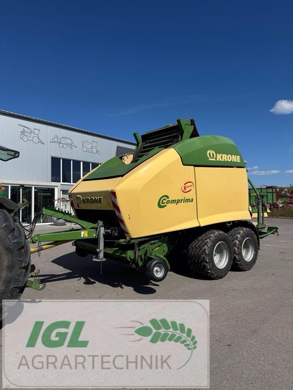 Press-/Wickelkombination типа Krone Comprima CF 155 XC X-treme, Gebrauchtmaschine в Nabburg (Фотография 1)