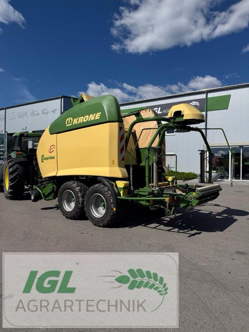 Press-/Wickelkombination типа Krone Comprima CF 155 XC X-treme, Gebrauchtmaschine в Nabburg (Фотография 2)