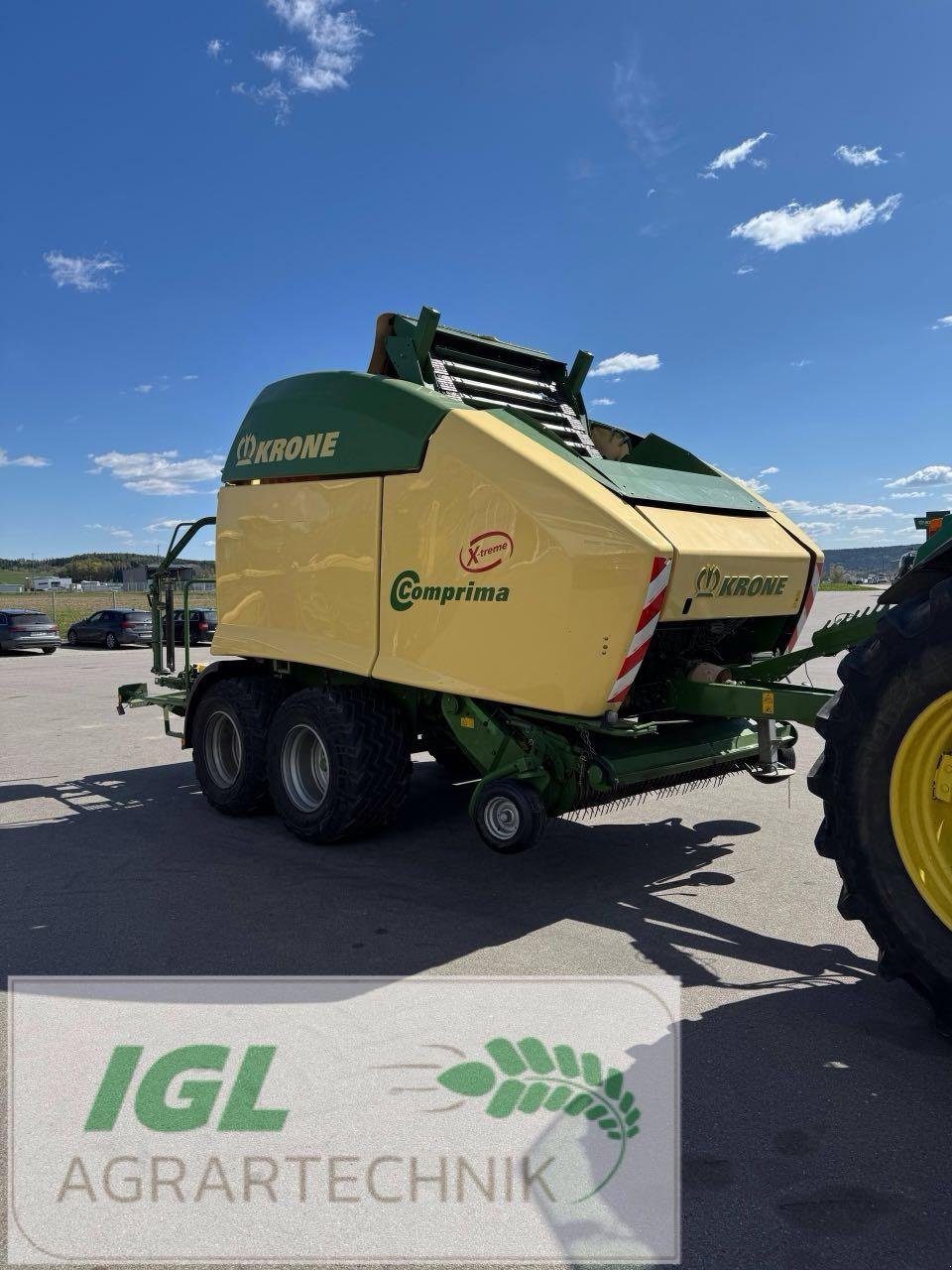Press-/Wickelkombination типа Krone Comprima CF 155 XC X-treme, Gebrauchtmaschine в Nabburg (Фотография 3)