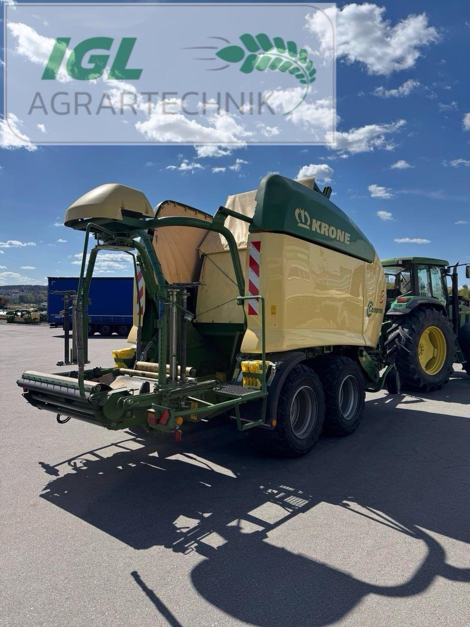 Press-/Wickelkombination типа Krone Comprima CF 155 XC X-treme, Gebrauchtmaschine в Nabburg (Фотография 4)