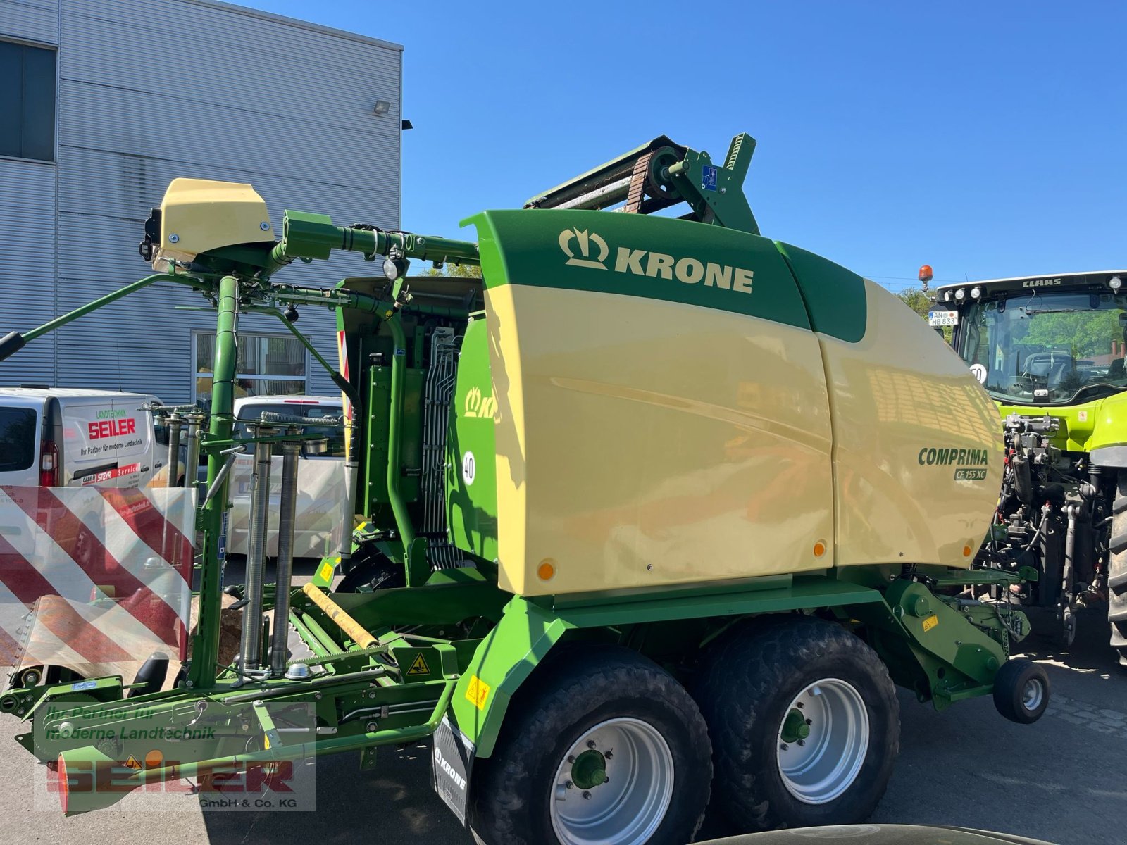 Press-/Wickelkombination του τύπου Krone Comprima CF 155 XC, Gebrauchtmaschine σε Ansbach (Φωτογραφία 5)